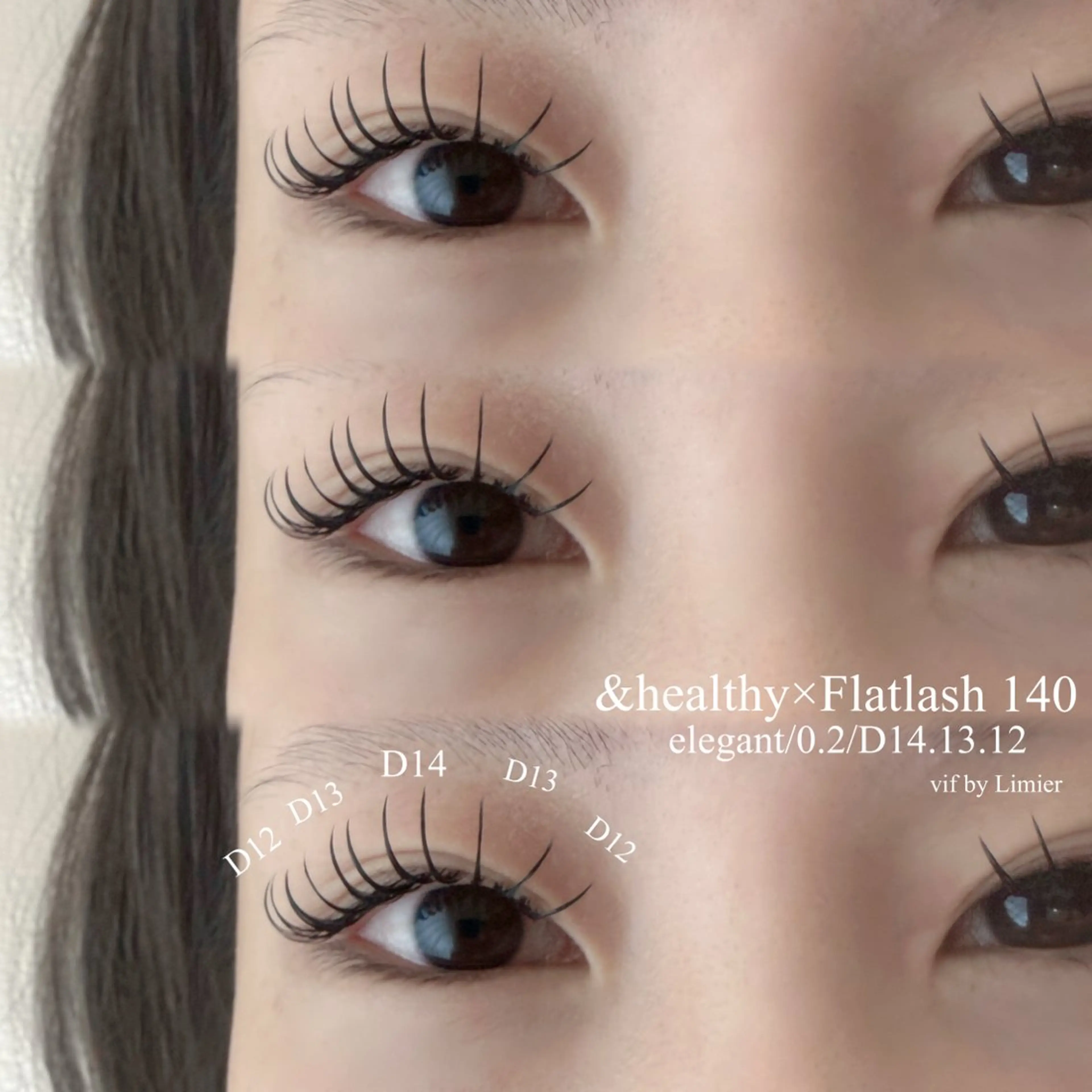 マツエク・マツパ マツエク vif misaのマツエク・マツパデザイン