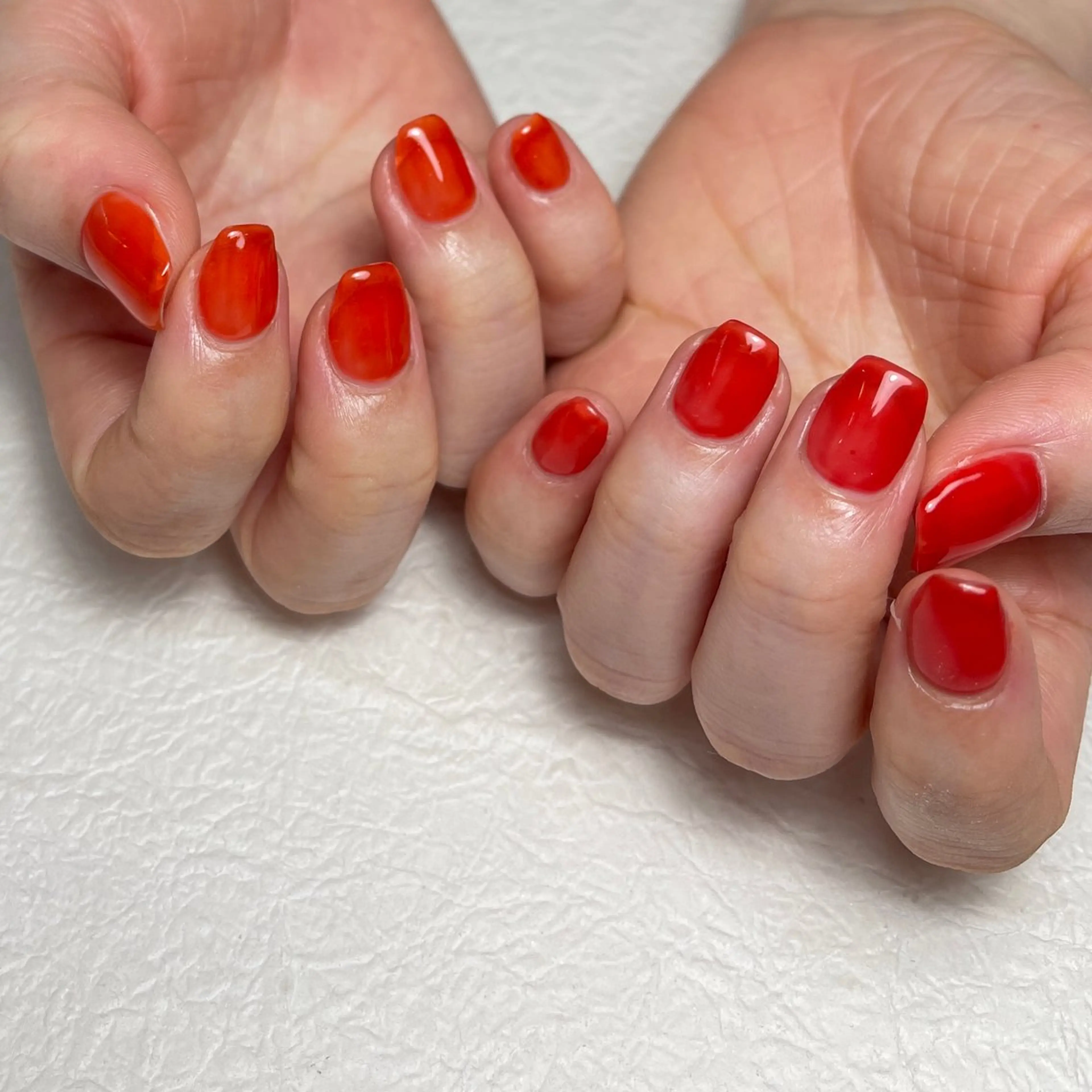 ネイル ワンカラーネイル Ysalon💖 eyelash かなのネイルデザイン