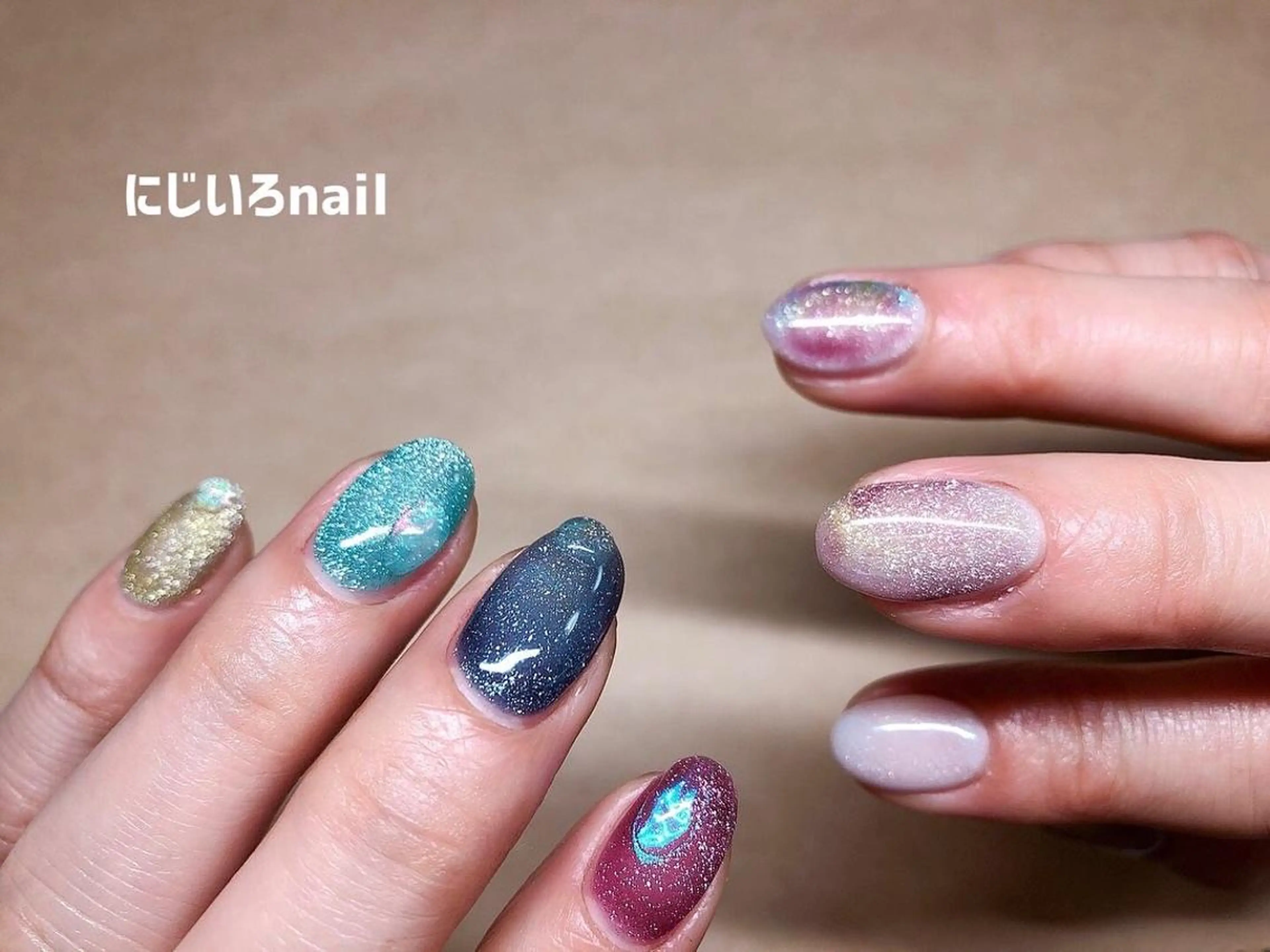 ネイル にじいろ nailのネイルデザイン