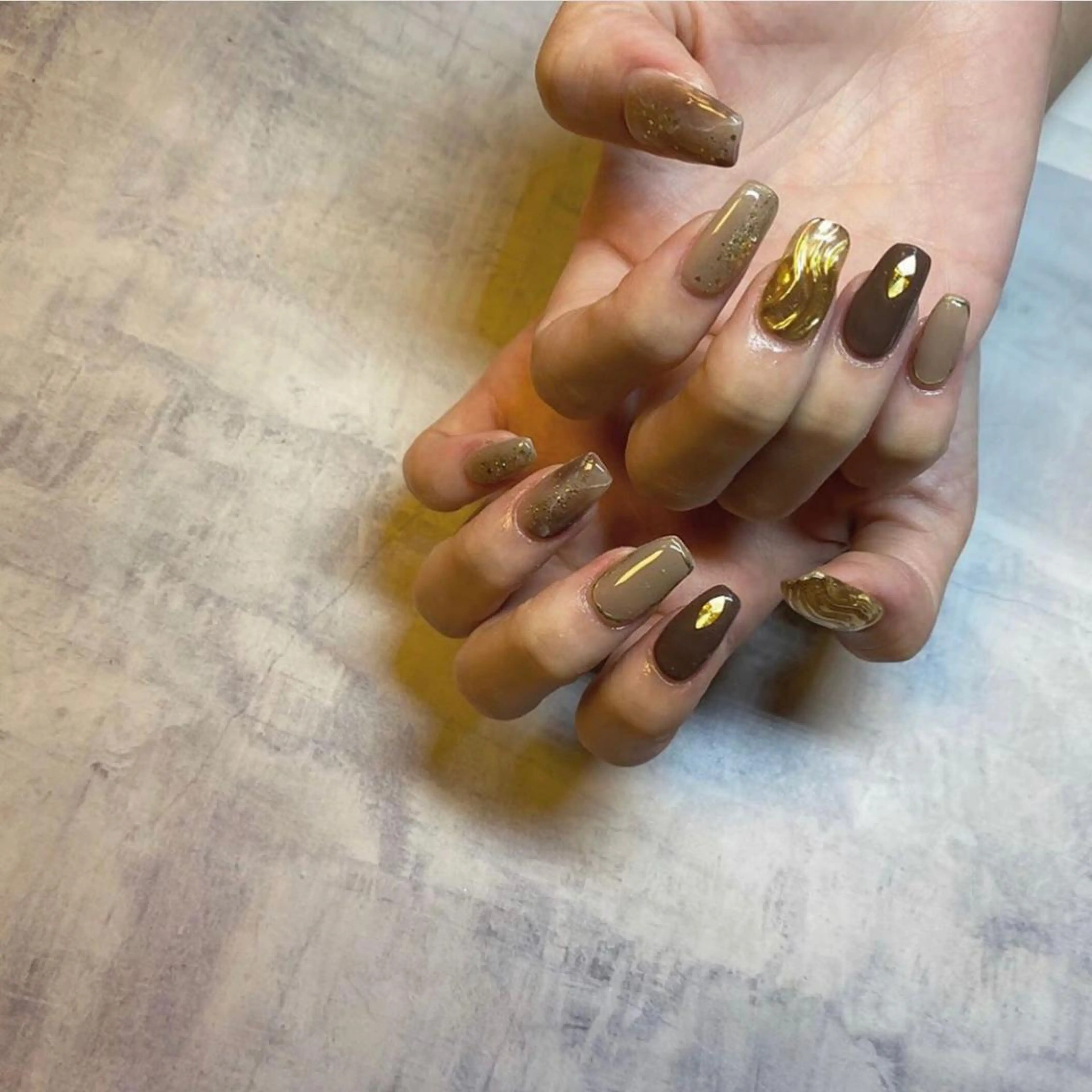 ネイル ニュアンスネイル granveil所属・nail salon granveilのネイルデザイン