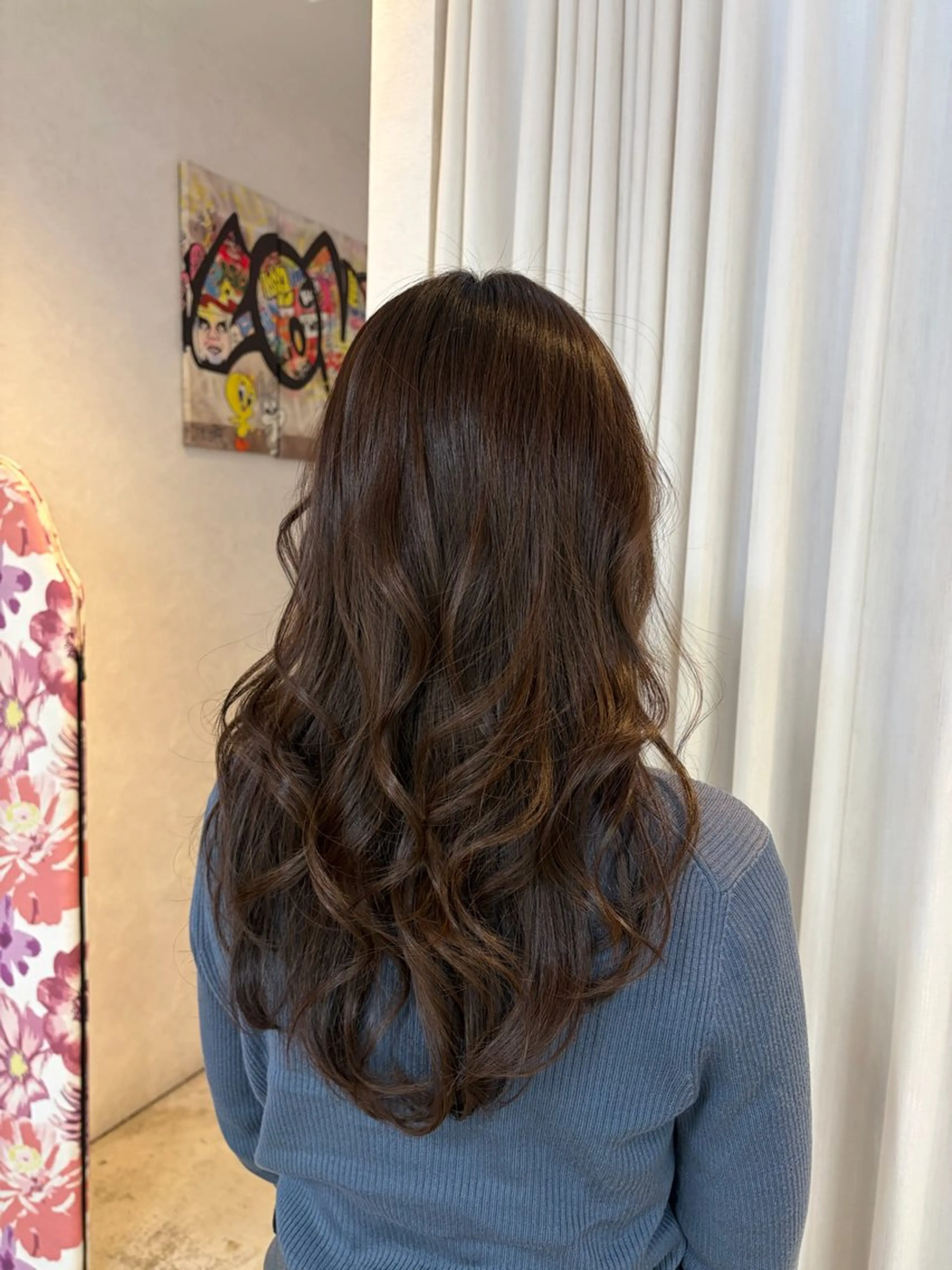 ロング カット 安井まゆ _Box mico.のヘアスタイル