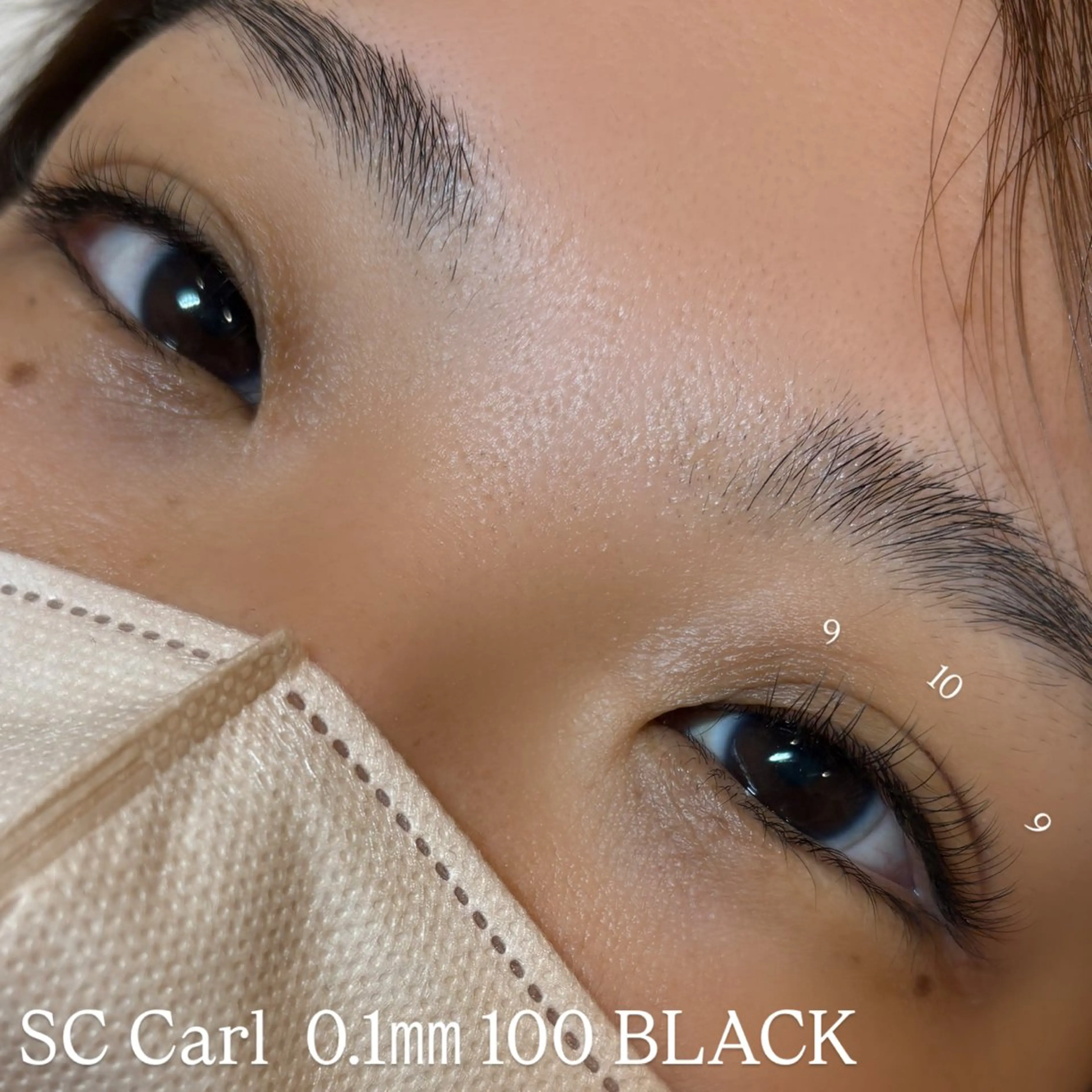 マツエク・マツパ OBJE hinaのマツエク・マツパデザイン