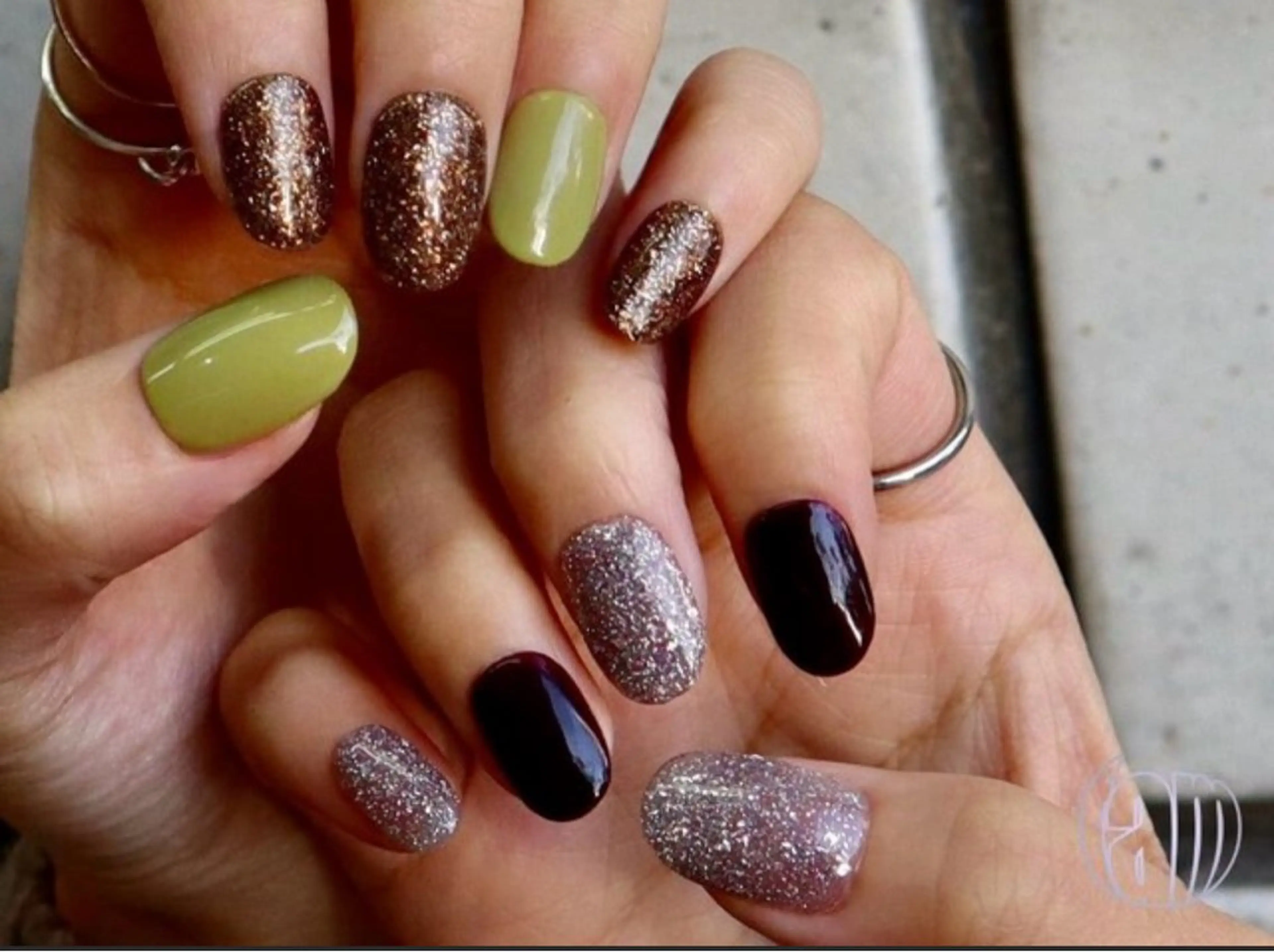 ネイル fam.LMN所属・LMN Rei🐰ᩚのネイルデザイン