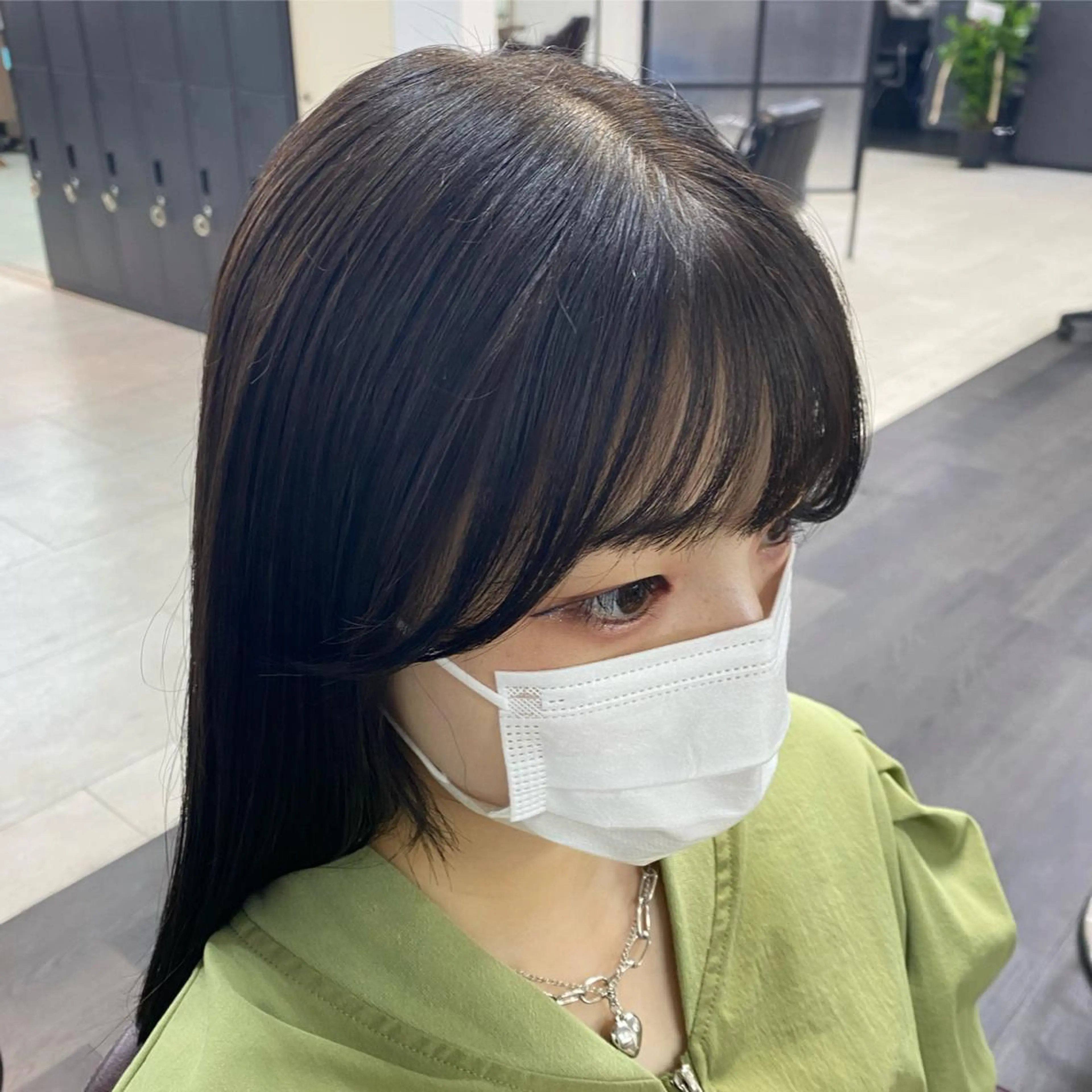 前髪+顔まわりカット✂︎の写真