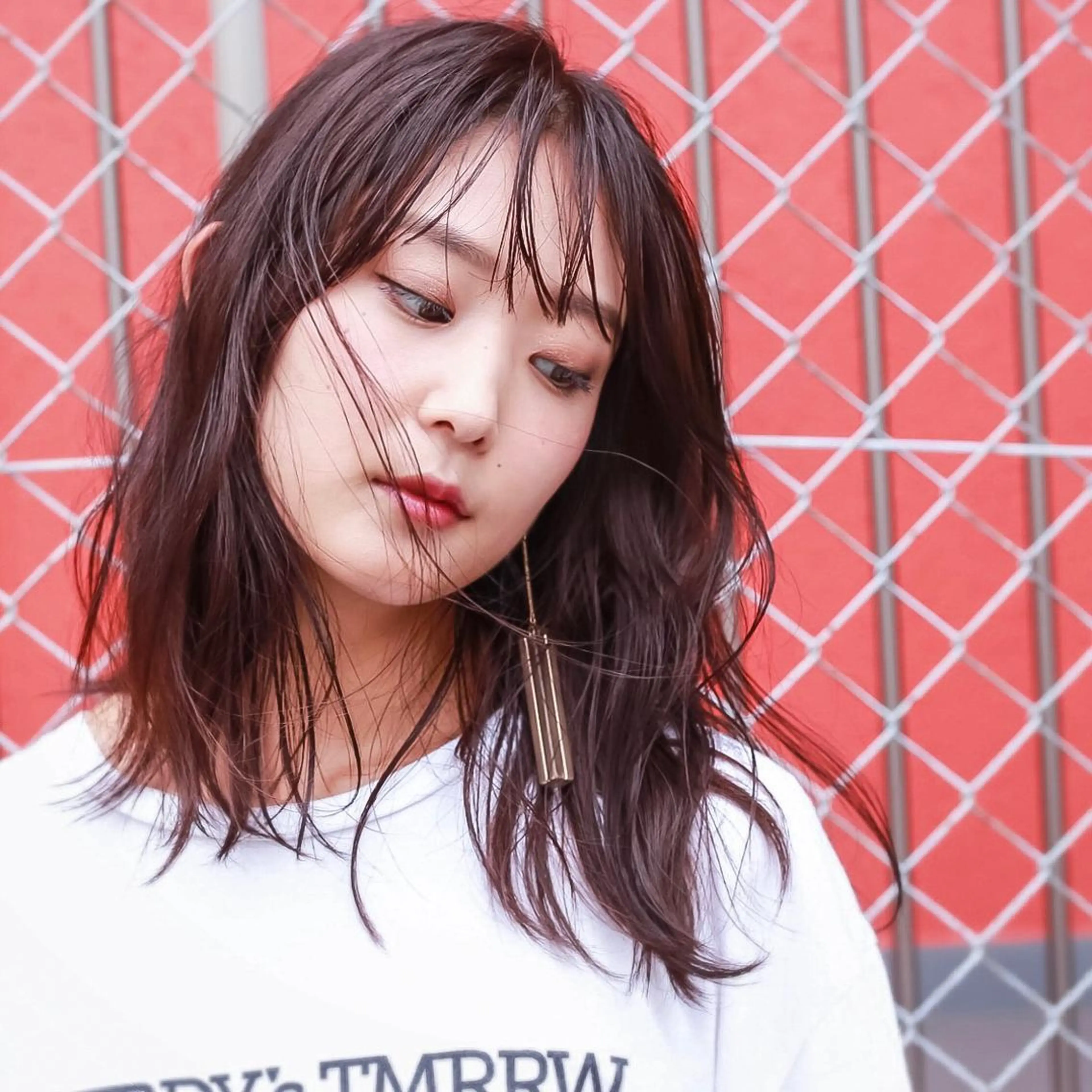 セミロング nessヤマサキ リュウタのヘアスタイル