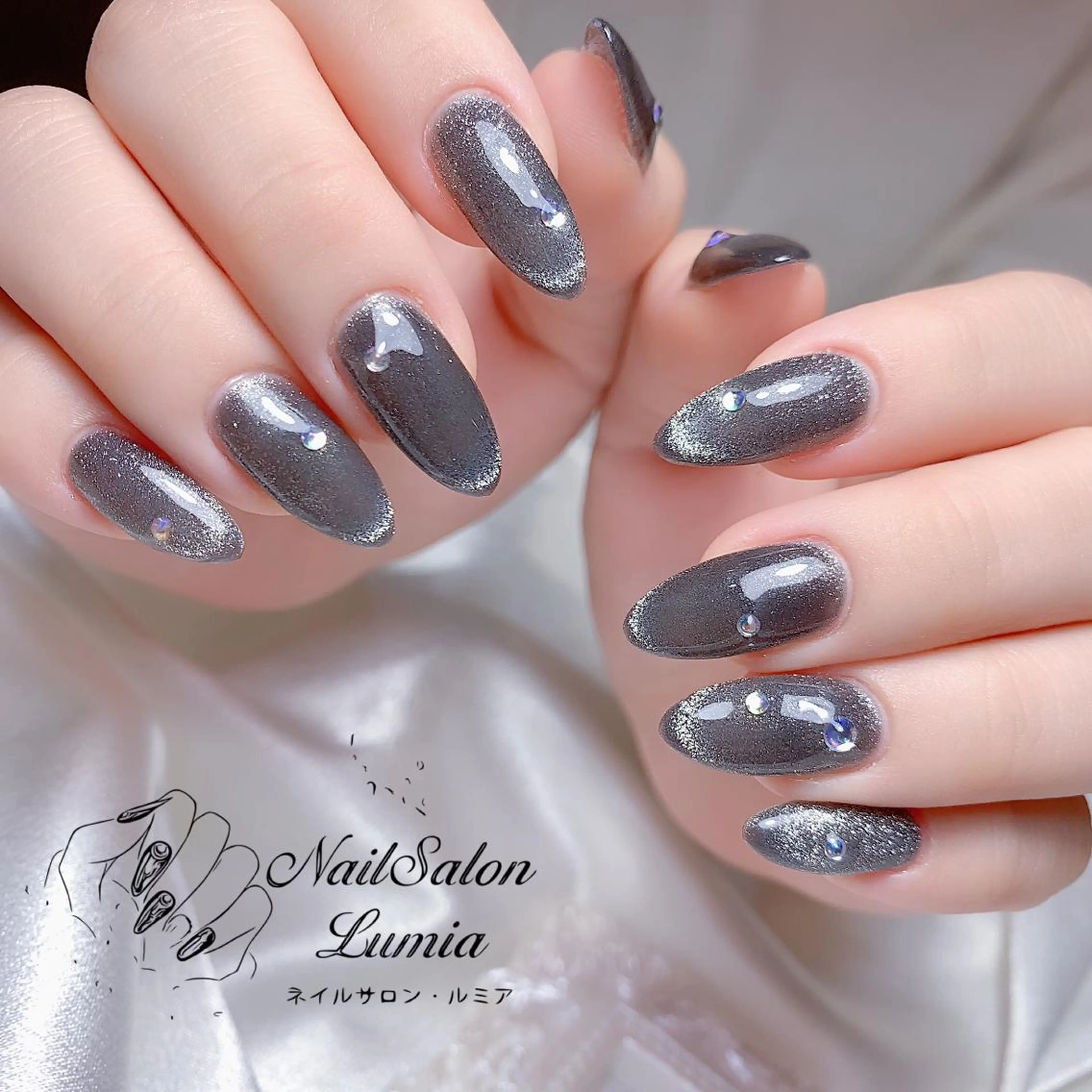 ネイル ハンドネイル ネイルサロン ルミア Lumia 店長のネイルデザイン