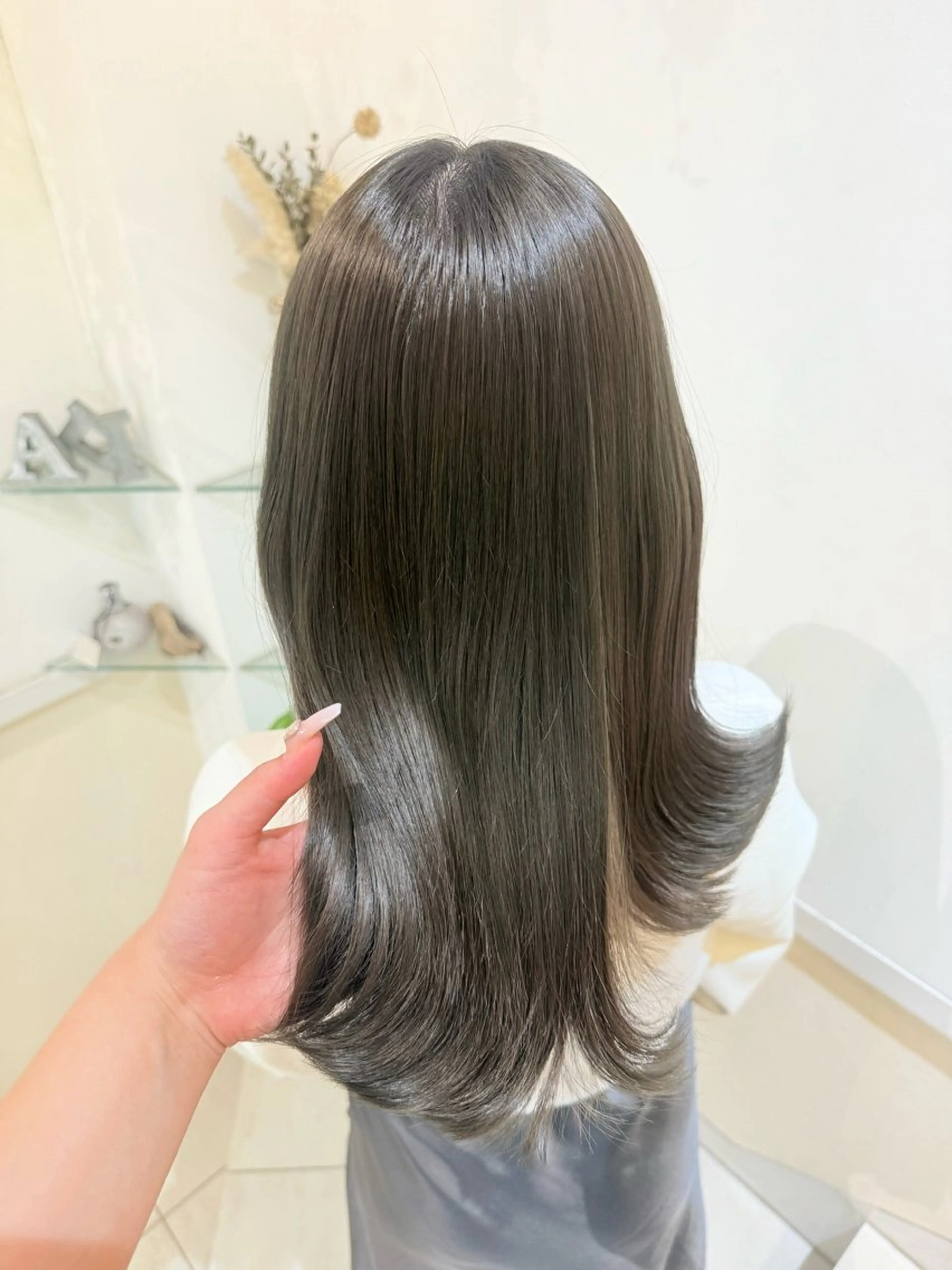 ミディアム ヘアカラー ♡艶髪/顔周り♡ Konomiのヘアスタイル