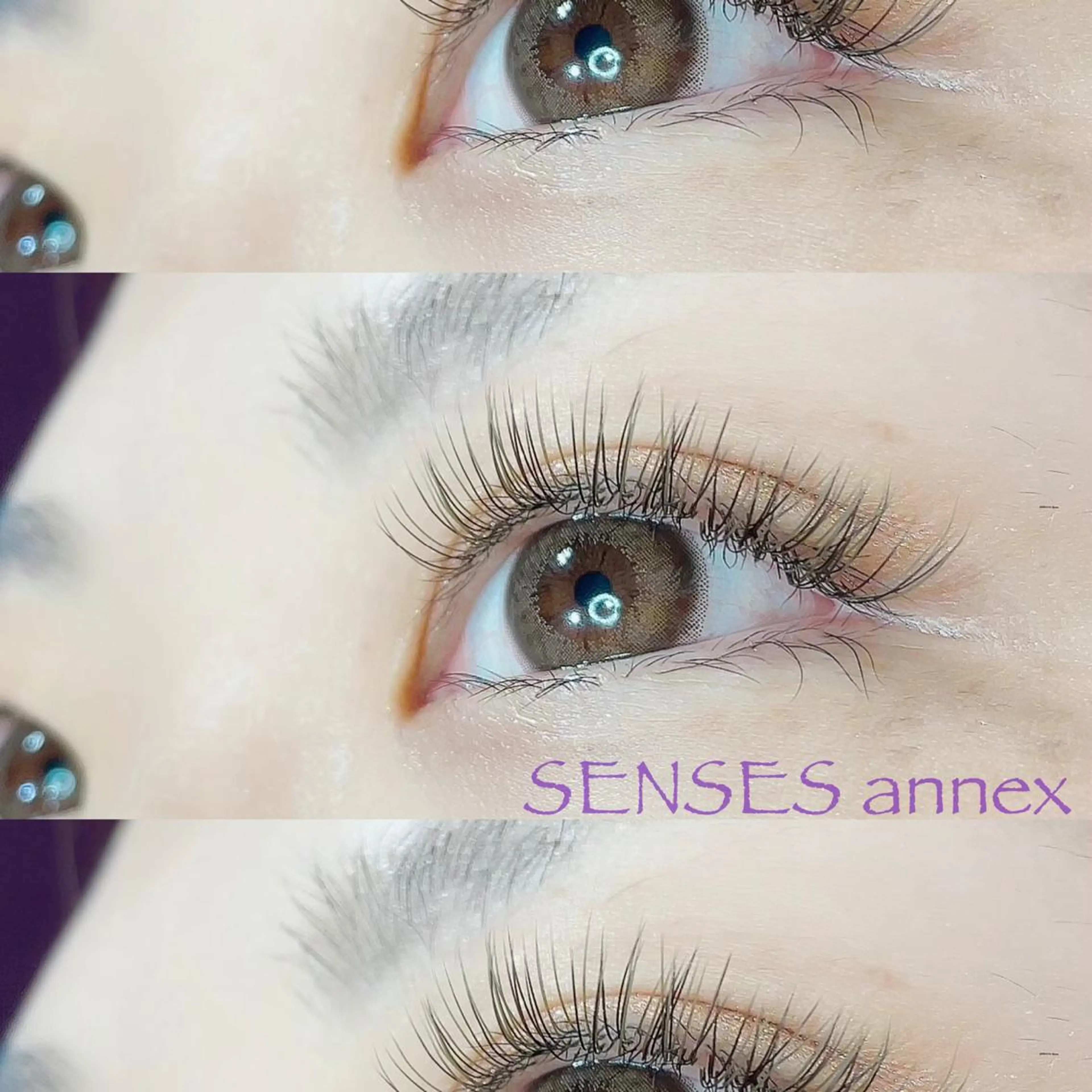 マツエク・マツパ カラーマツエク マツエク SENSES_ WAKAのマツエク・マツパデザイン