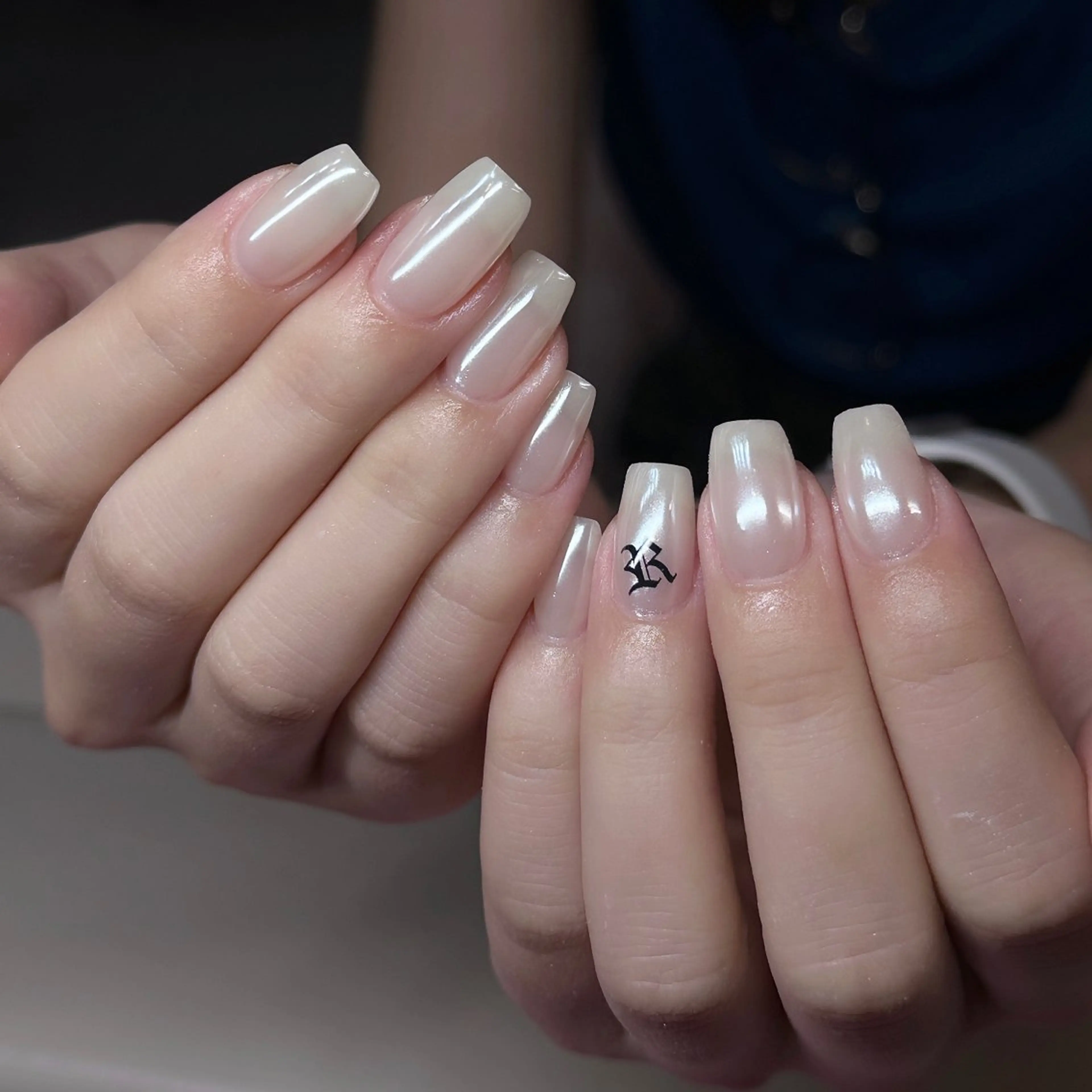 ネイル ハンドネイル Dark honey スカルプ専門原宿店のネイルデザイン