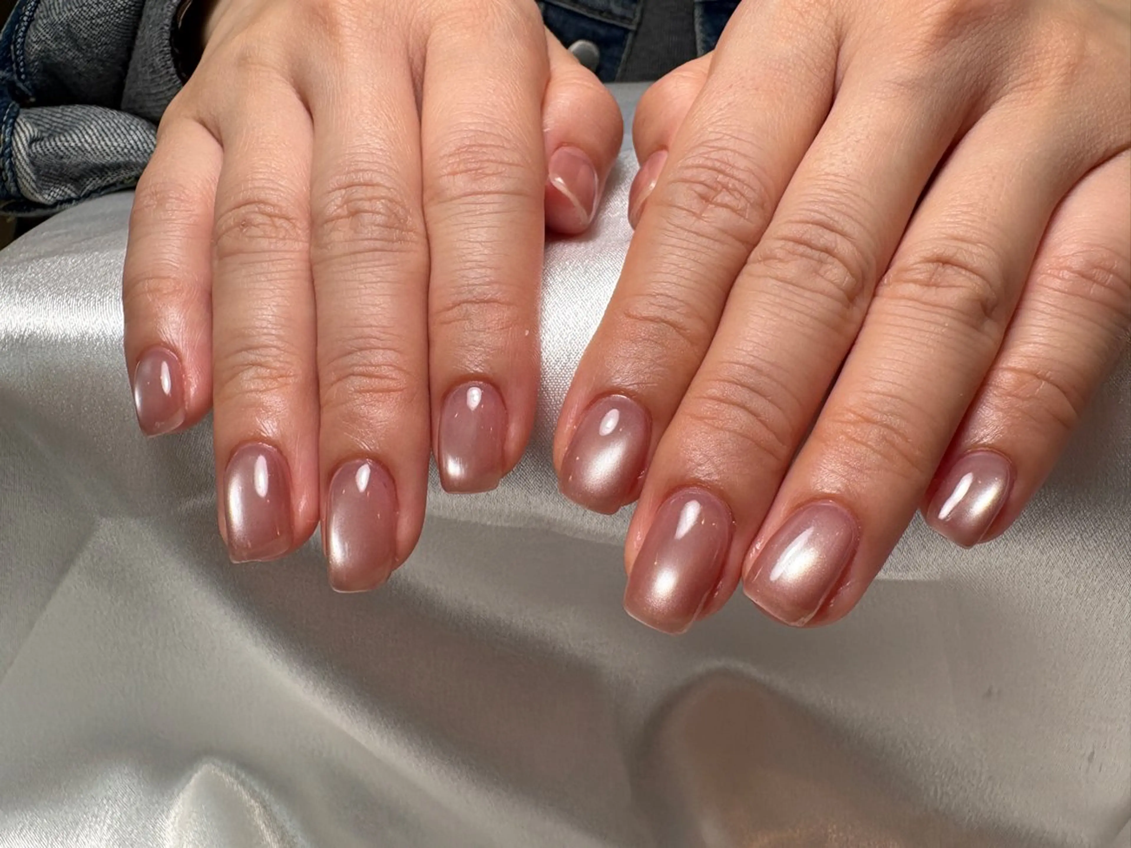 ネイル マグネットネイル 春ネイル Wilu nail 二子新地駅徒歩30秒のネイルデザイン