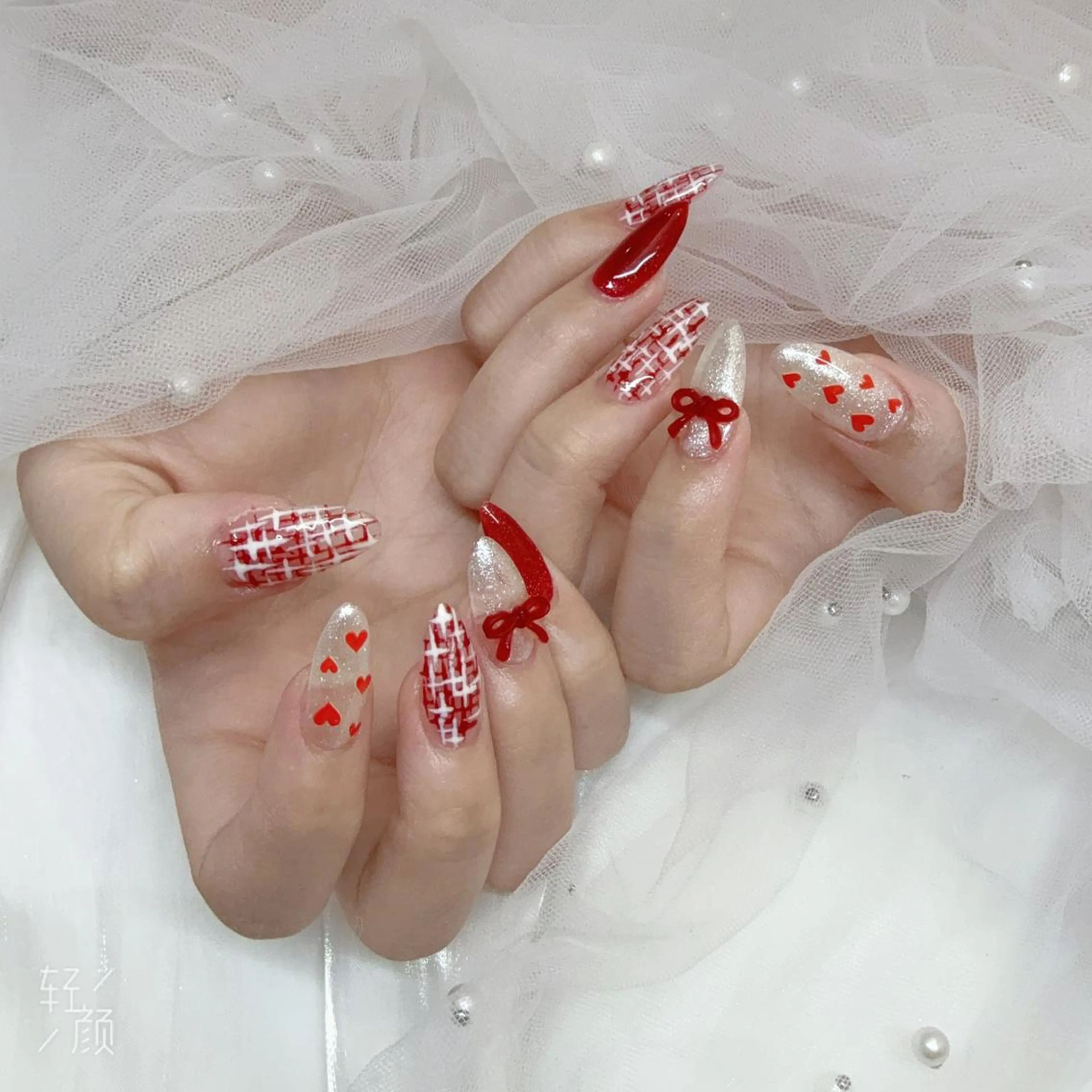 ネイル 長さ出し フレンチネイル ジェルネイル マグネットネイル 持ち込み ハンドネイル ハンドケア The Nail 新大久保店のその他イメージ