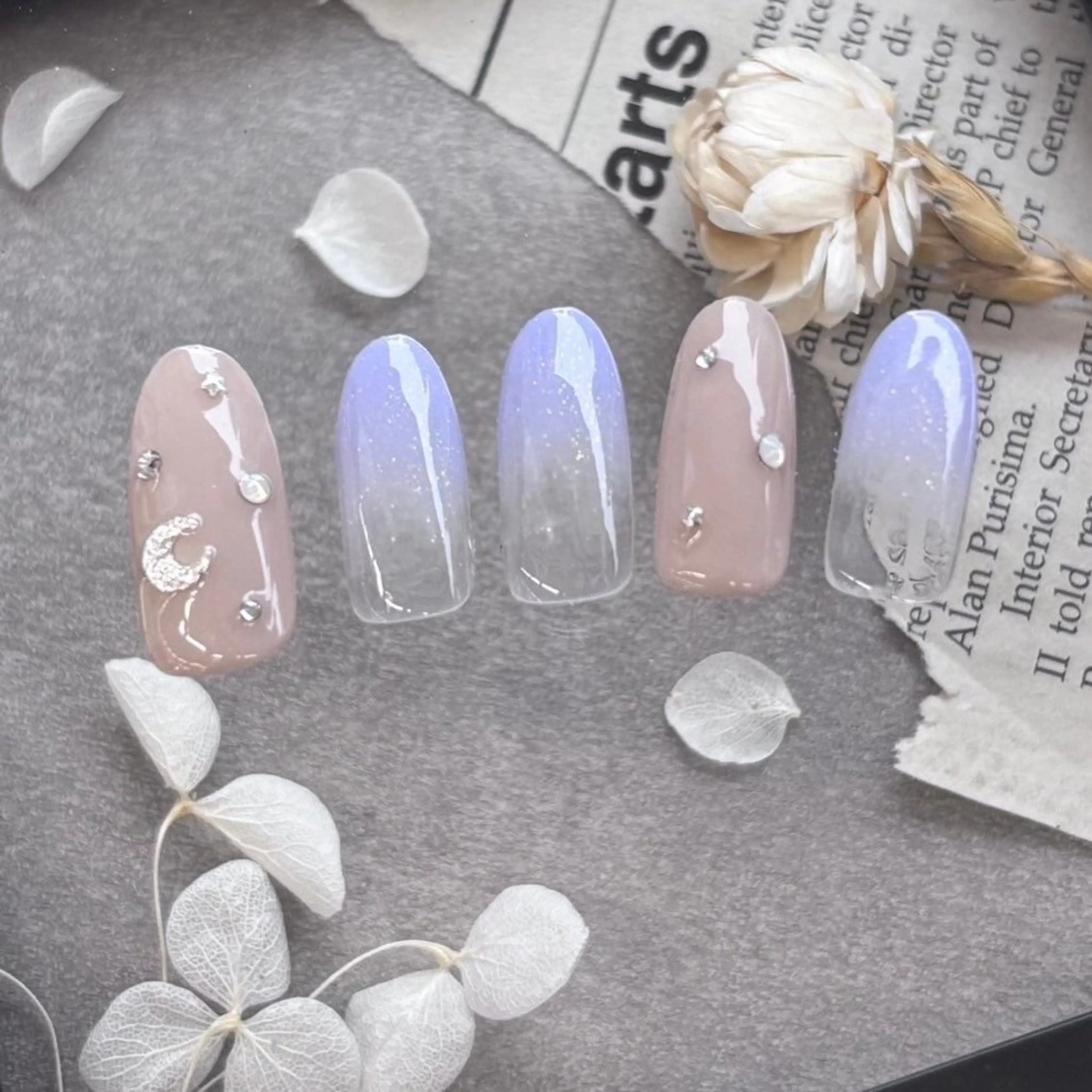 ネイル ⭐︎休業中の練習⭐︎ JNA認定講師髙橋のネイルデザイン