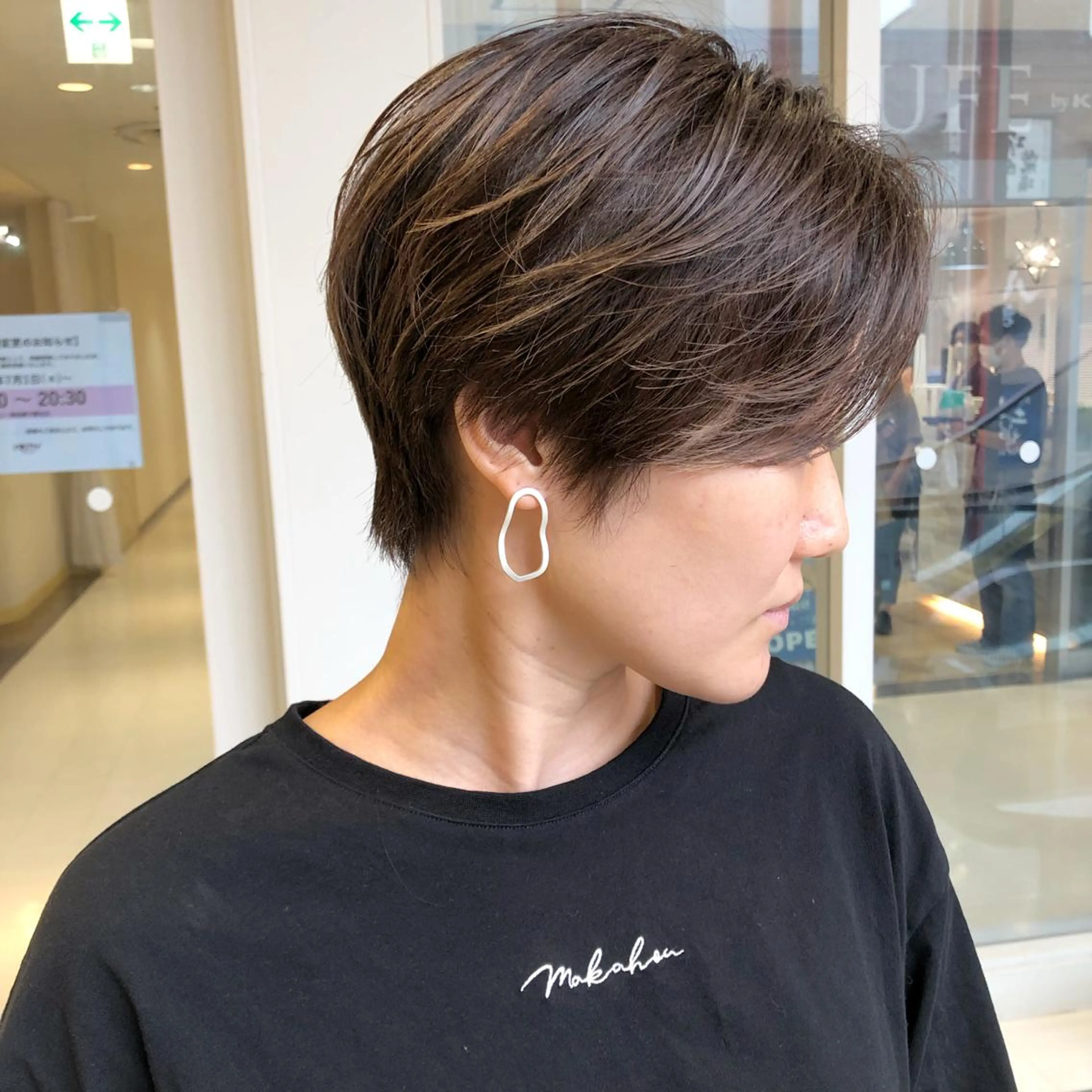 ショート カラー カット ヘアカラー ❤️ダブルカラー 髪質改善❤️SAYAのヘアスタイル
