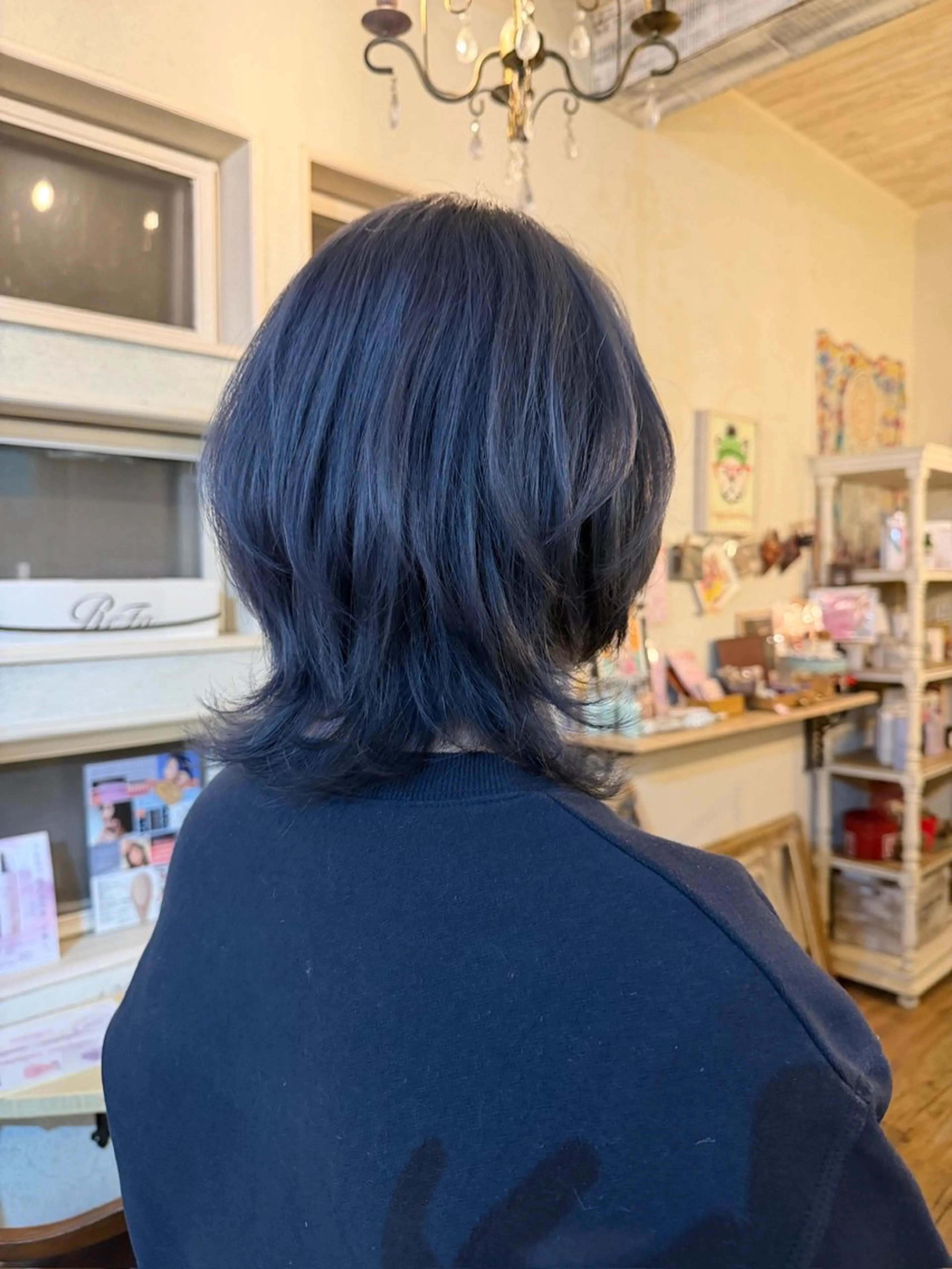 ミディアム ミディアムレイヤー レイヤーカット カット JiveJive所属・Rico ┆ カットモデル募集のヘアスタイル