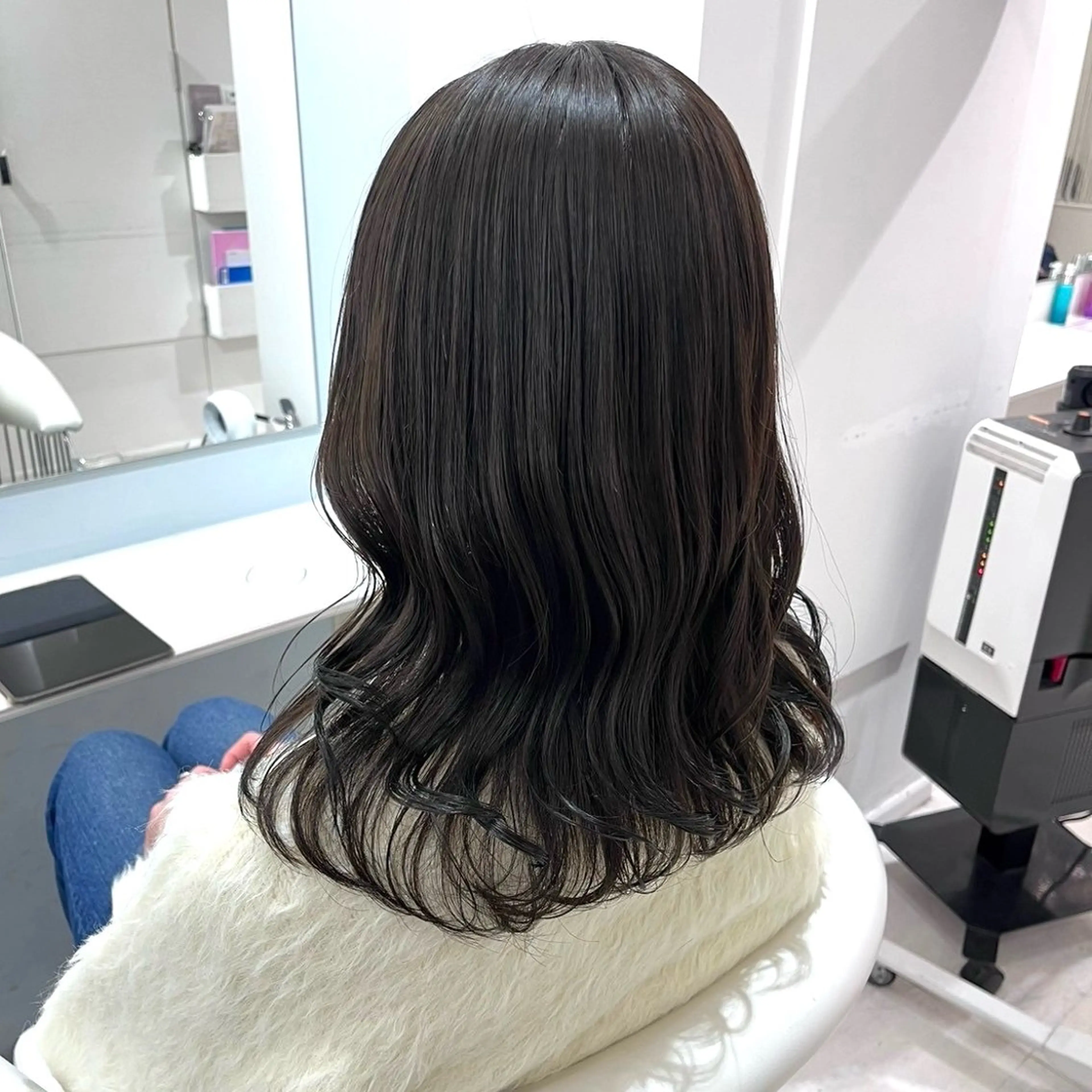 セミロング Parve Mix¦ 石原 響子🧸のヘアスタイル