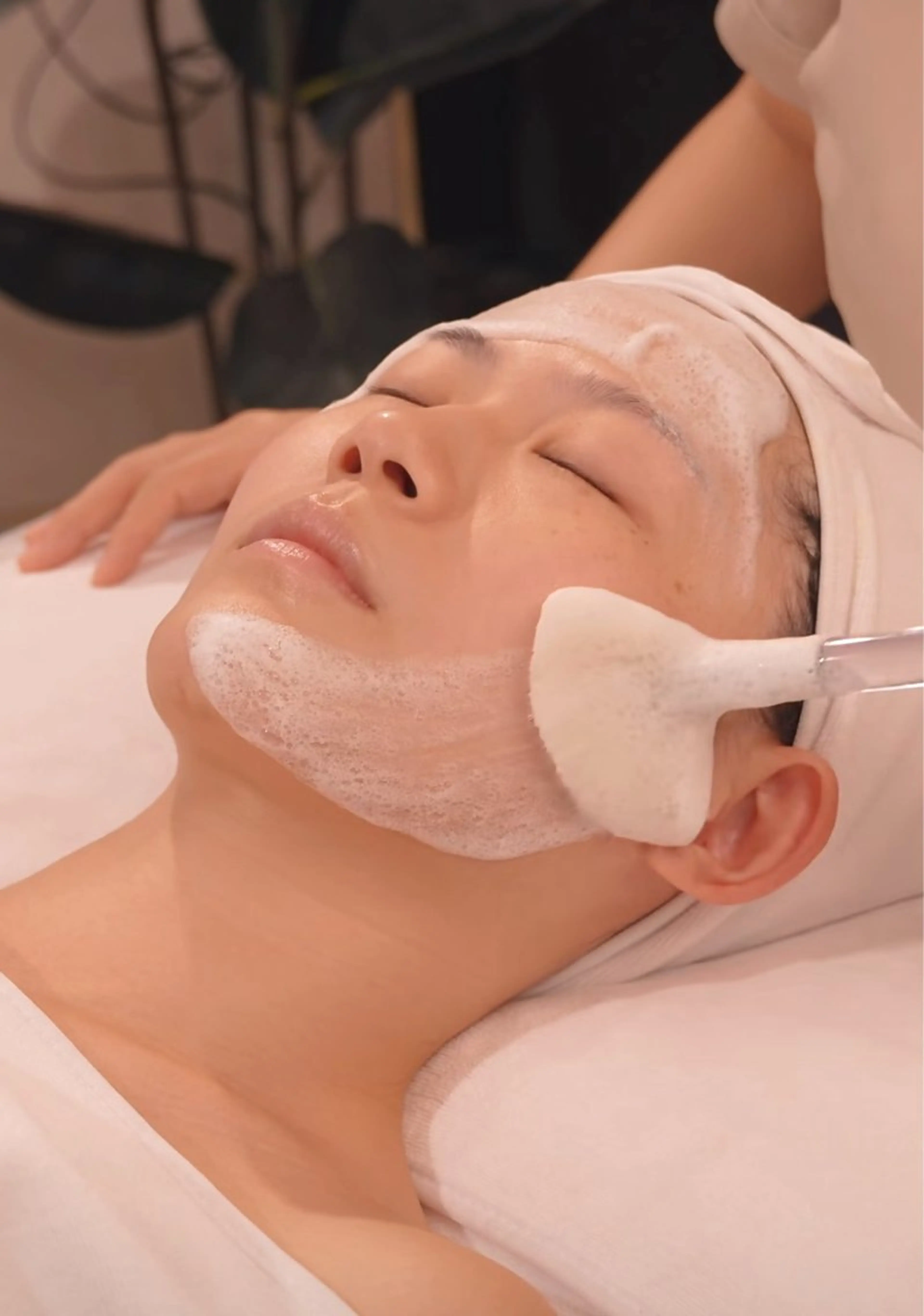 ⭐️【Face】毛穴洗浄洗顔コース⭐️クレンジング➕泡洗顔機器➕小顔マッサージ➕毛穴洗浄➕毛穴パック➕保水パックの写真