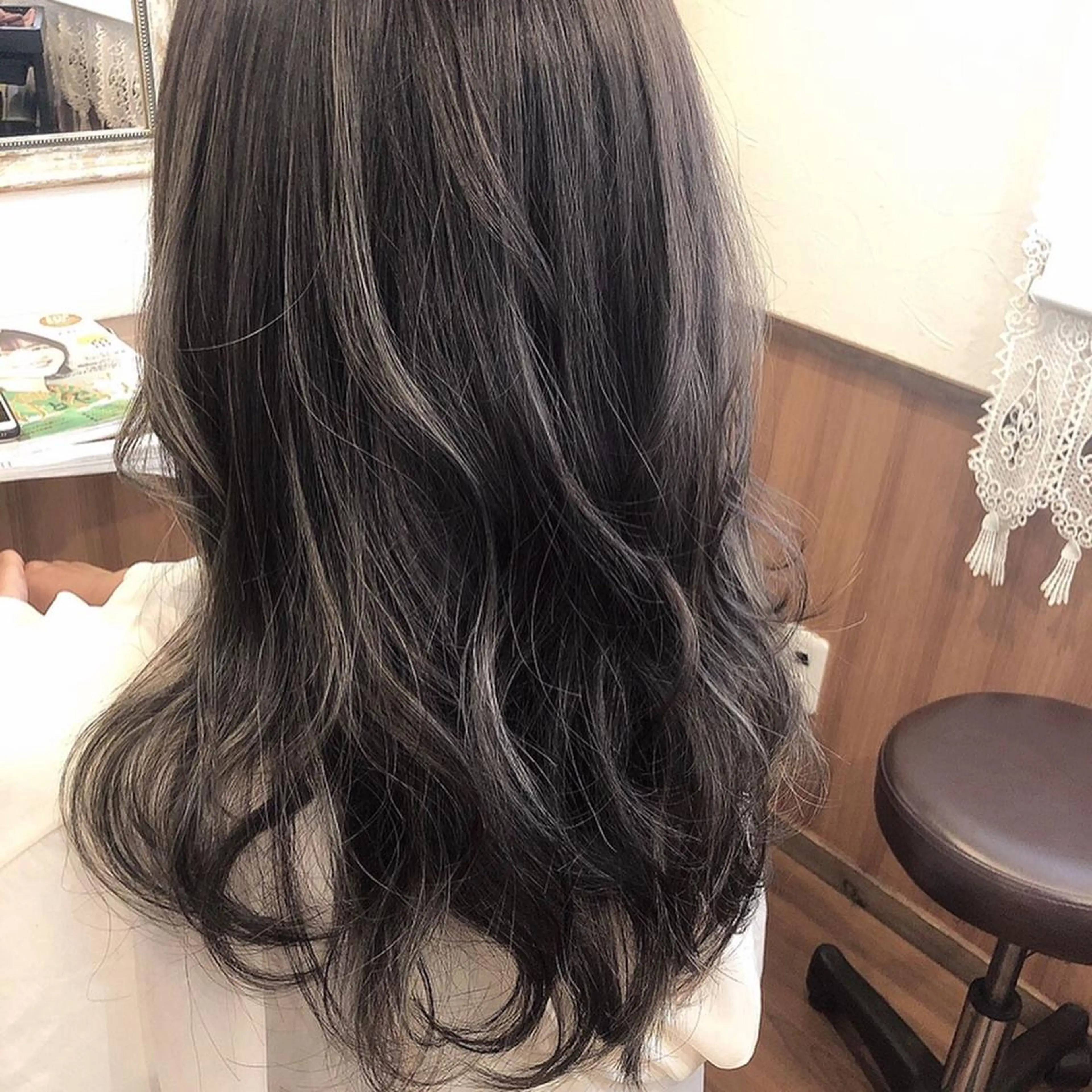 ロング ハイライト ボブ支持率NO1 🌈CHIKAのヘアスタイル