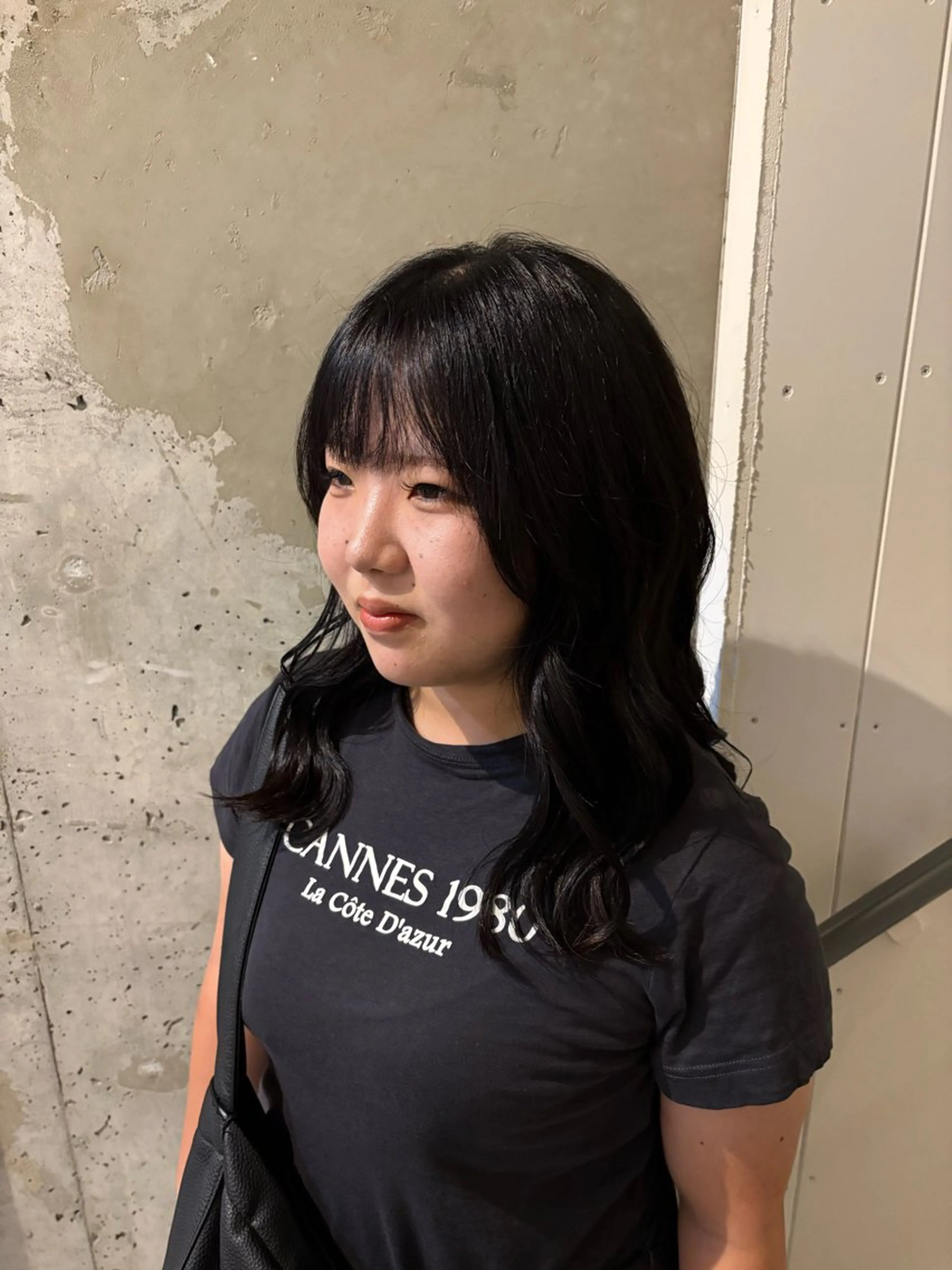 ミディアム 中田 桃夏のヘアスタイル