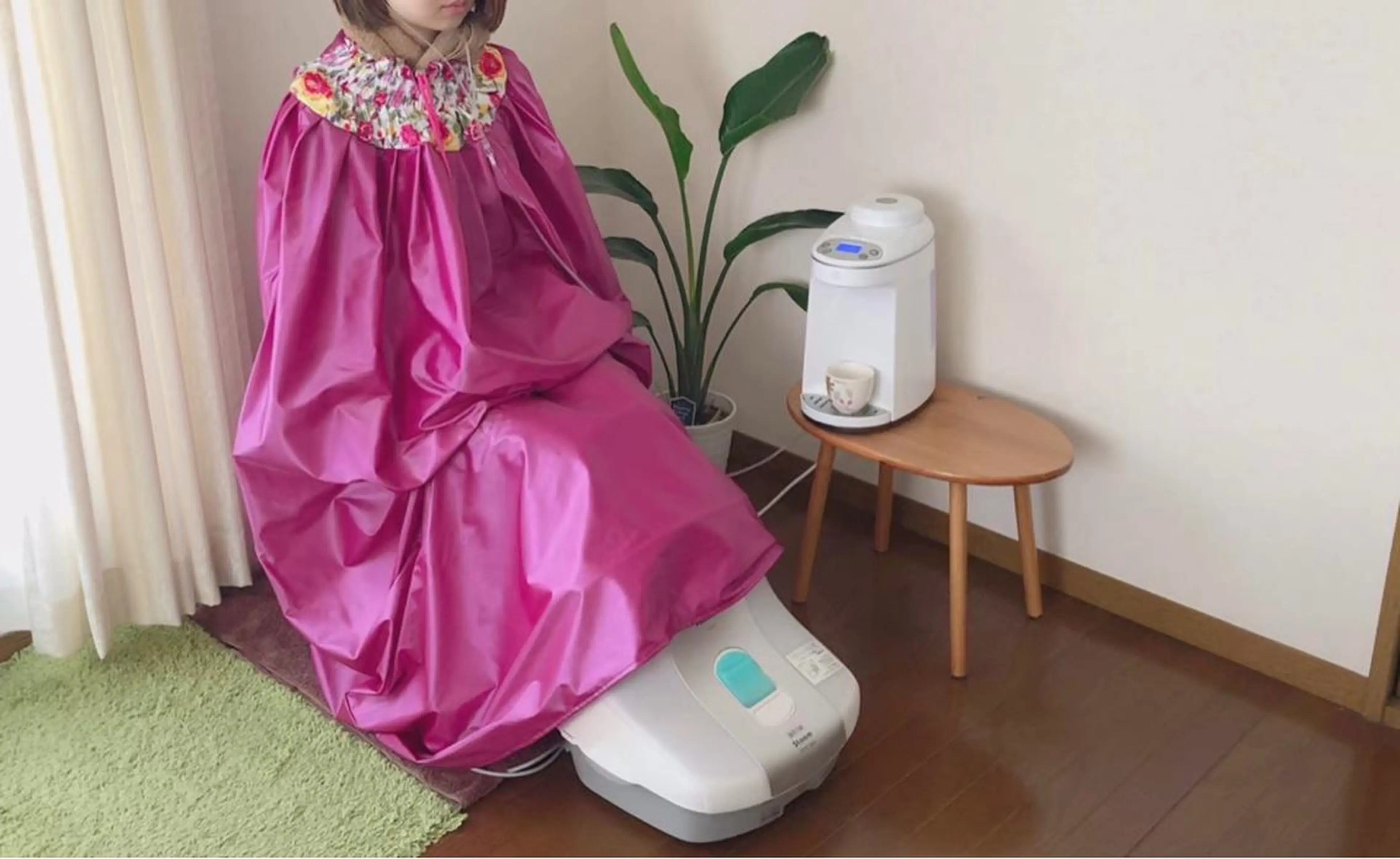 よもぎ蒸し30分2回🌿‬〔1回あたり3,000円‼️〕足湯・ハーブ選び放題つきの写真