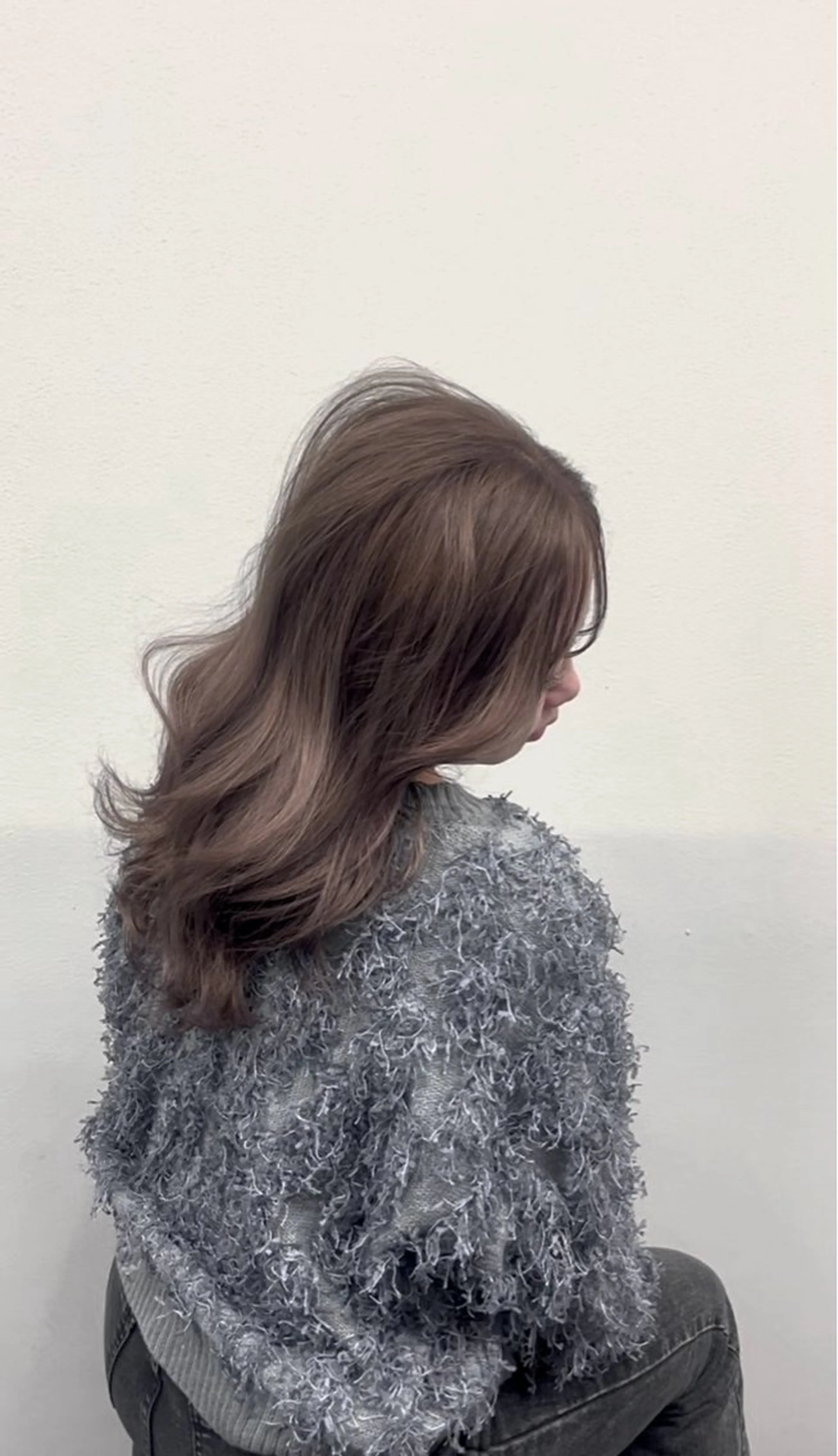 ロング BALE所属・祥華(さちか)／透 明感カラー／髪質改善のヘアスタイル