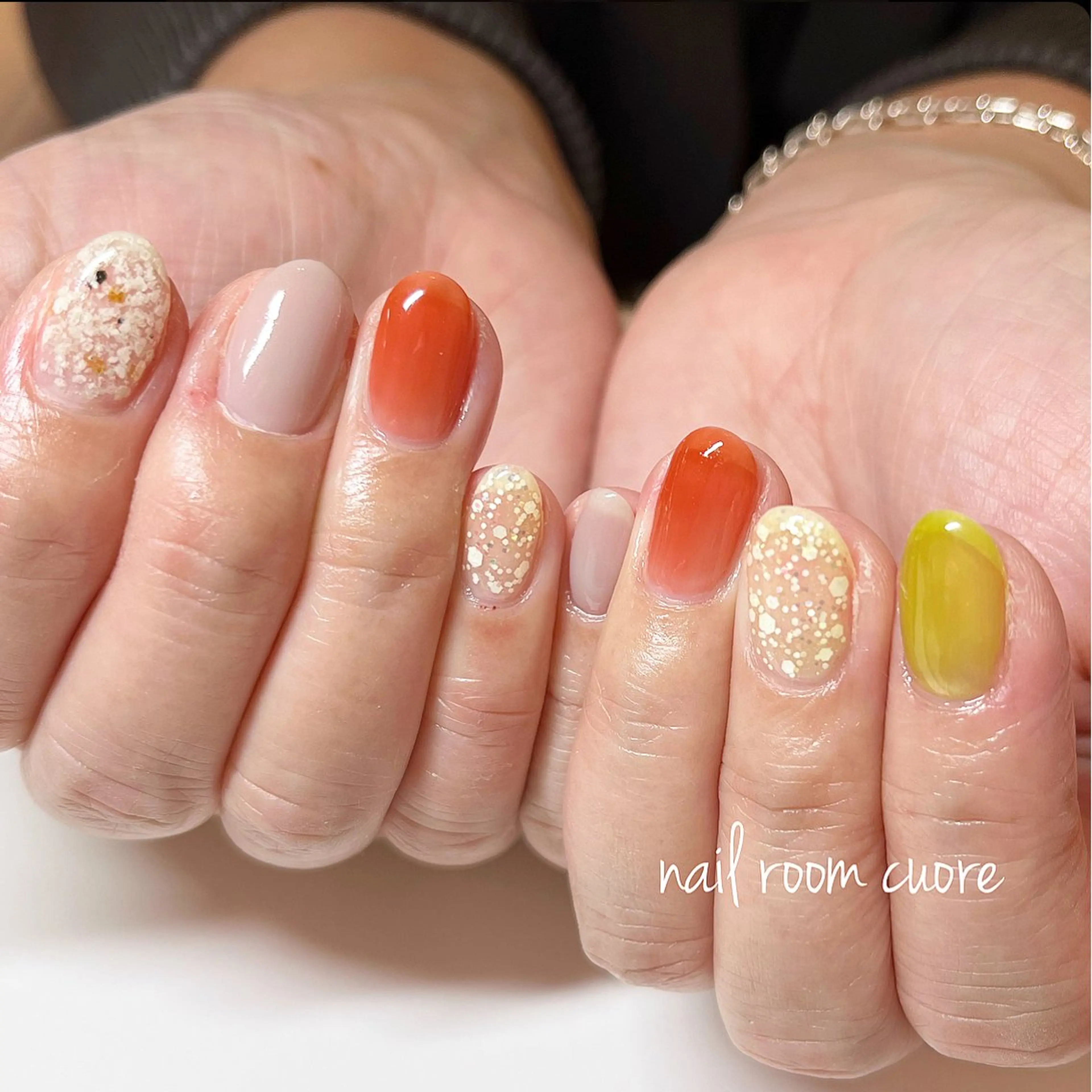 ネイル 春ネイル nail room  cuore所属・松尾 典子のネイルデザイン