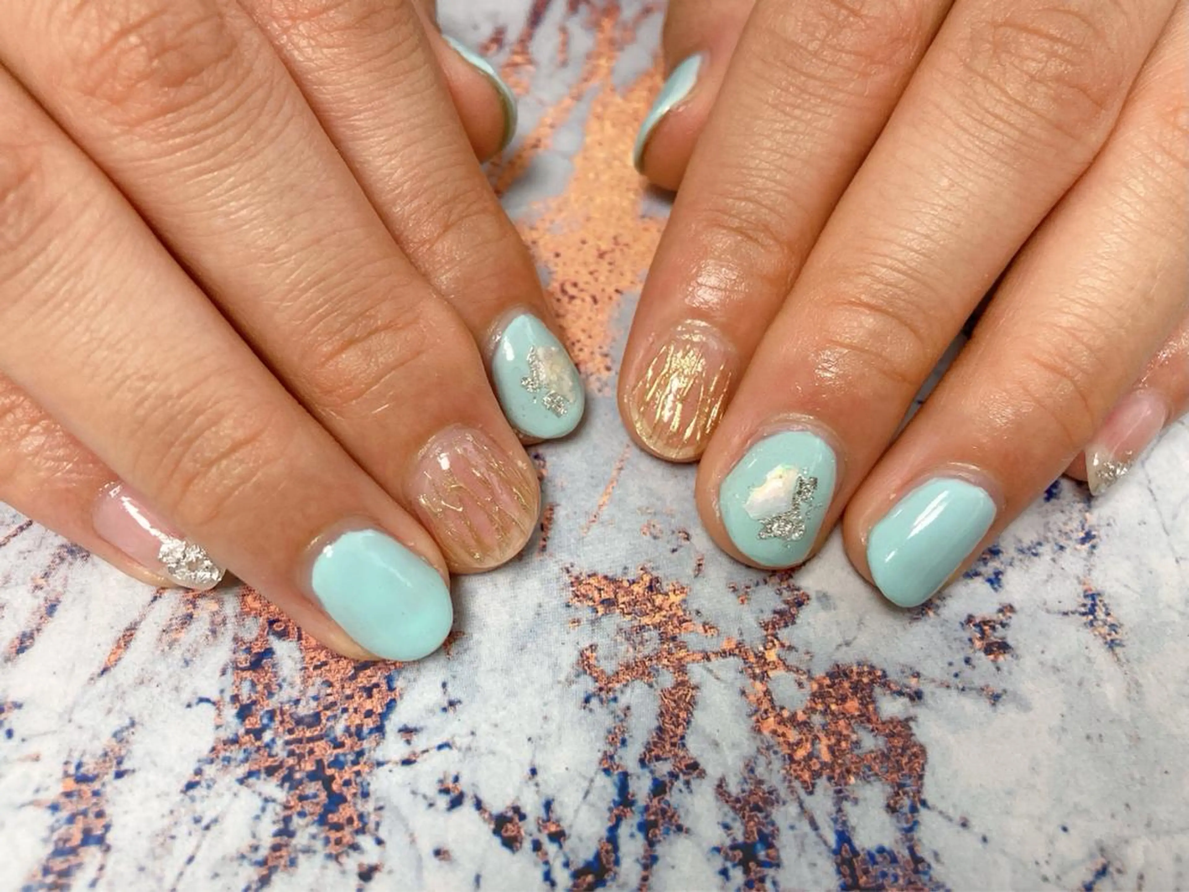 ネイル ハンドネイル Mogu nail 二子玉川のネイルデザイン