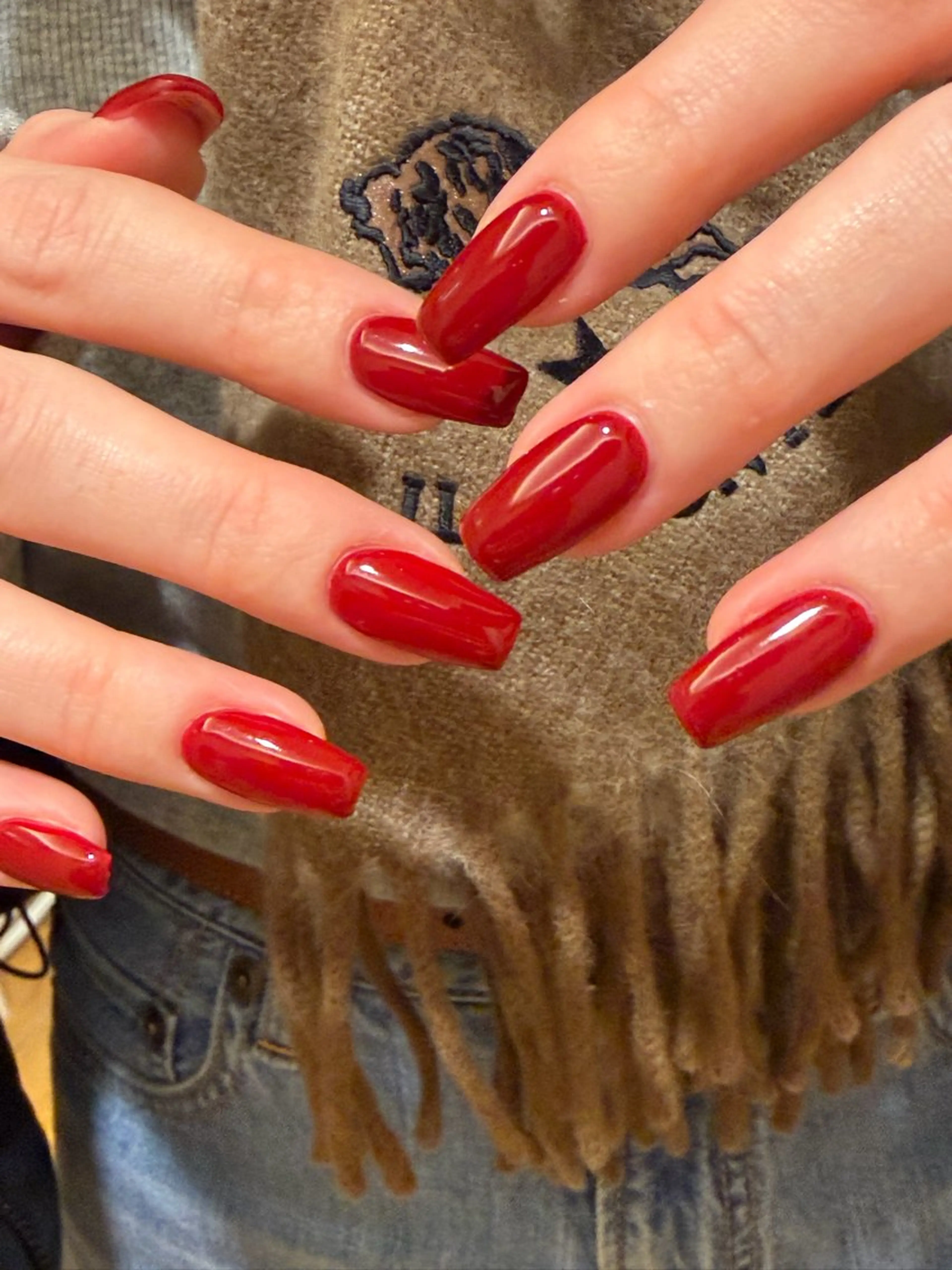 ネイル ワンカラーネイル diarblue藤沢 石井のネイルデザイン