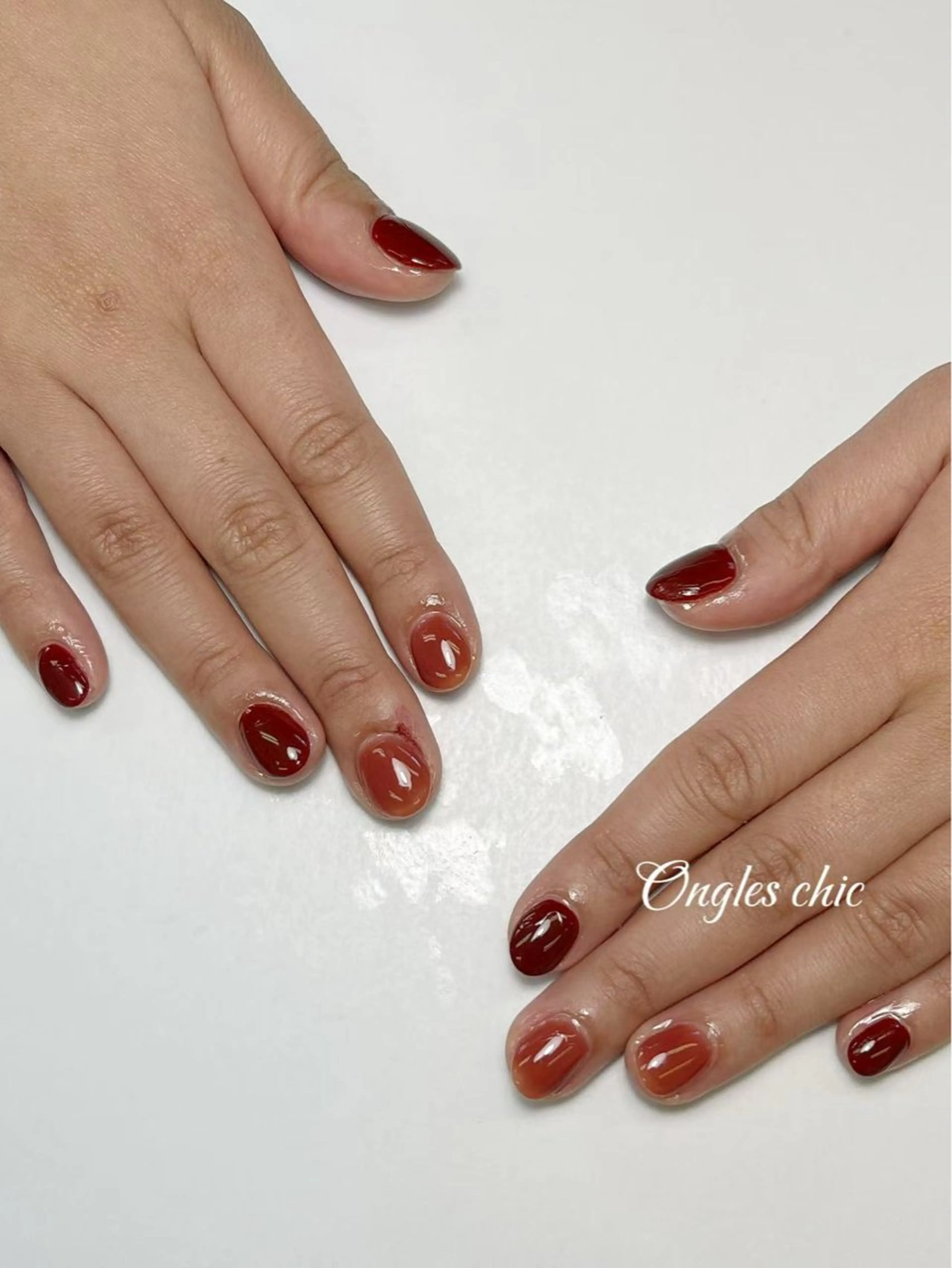 ネイル ハンドネイル ハンドケア ongles chicのネイルデザイン