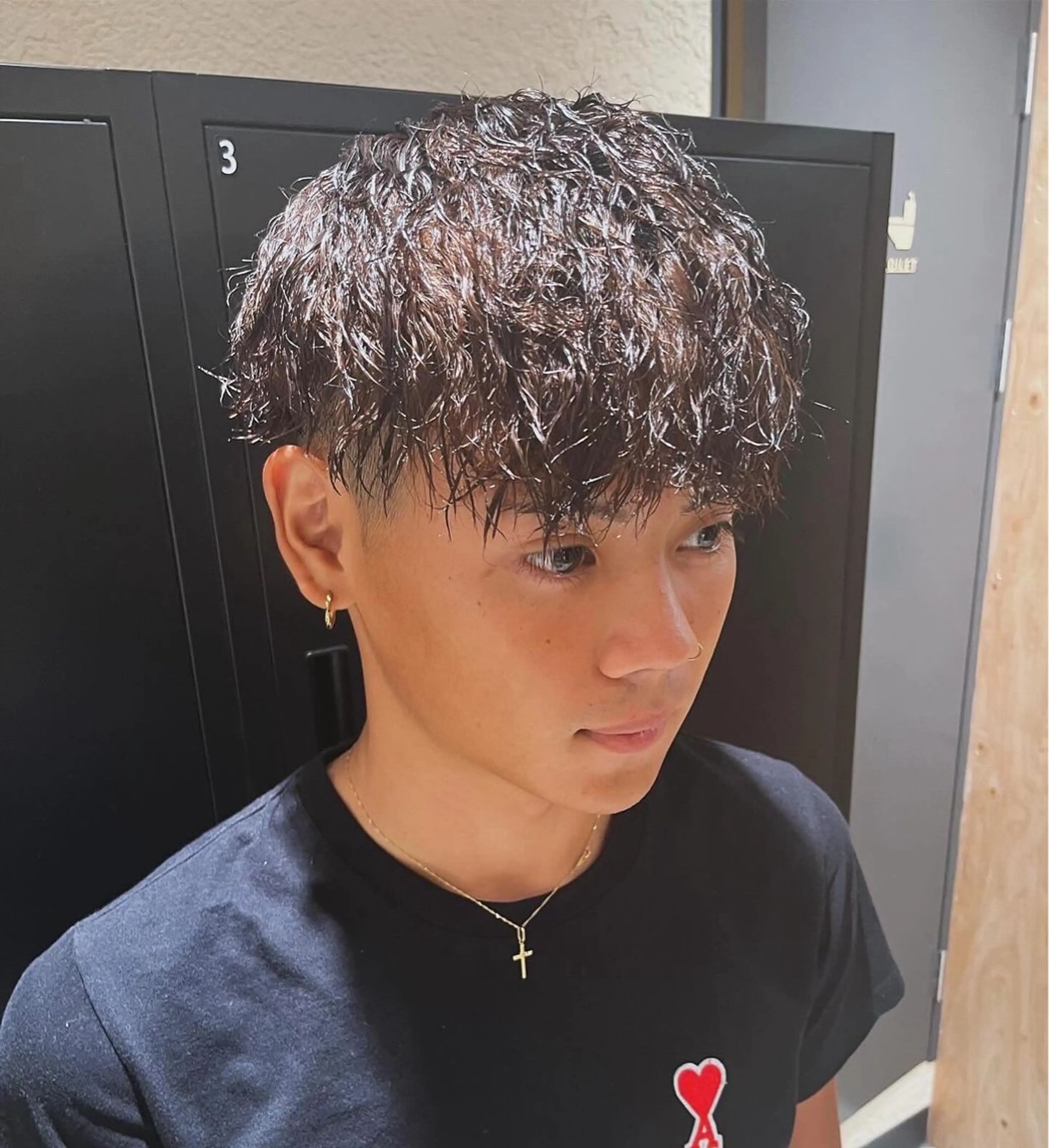 メンズ カット パーマ 🏅EIGHT難波/ 【店長】タモツのヘアスタイル