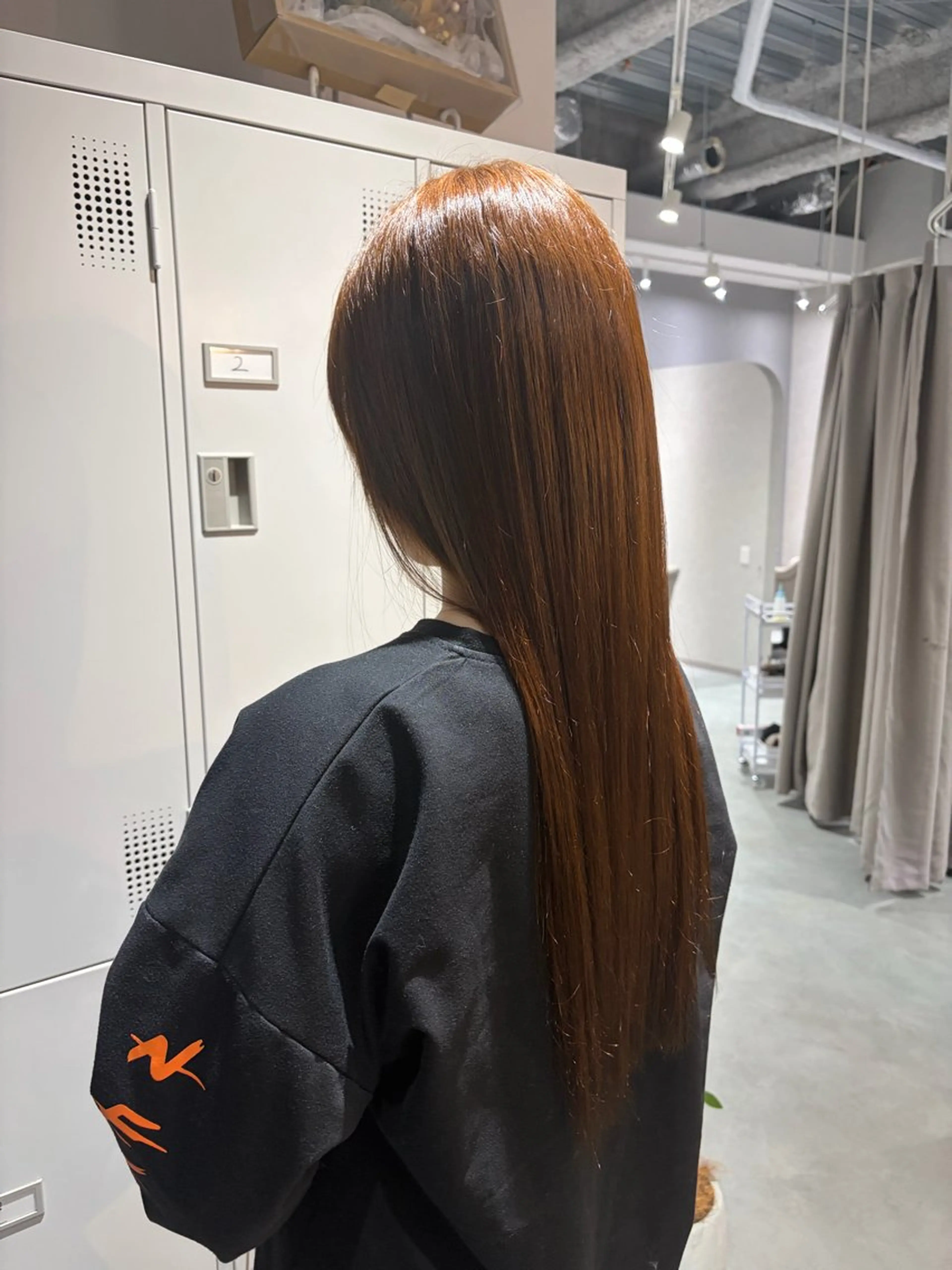 ロング カラー ブラウンカラー ヘアカラー INCEHAIR所属・小畑日那/モデル募集 /透明感/ヘアセットのヘアスタイル