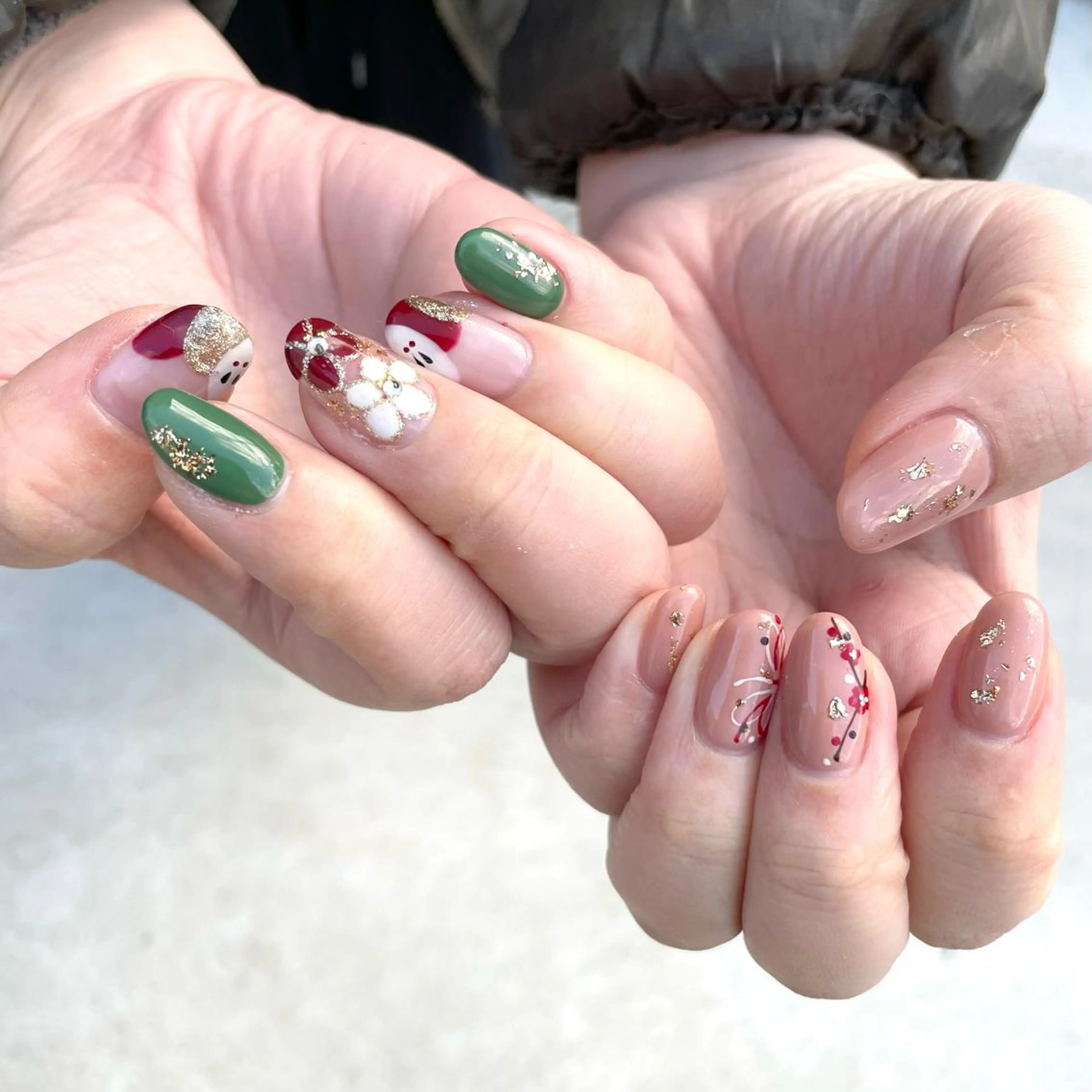 ネイル ハンドネイル Sea  nail by emaのネイルデザイン