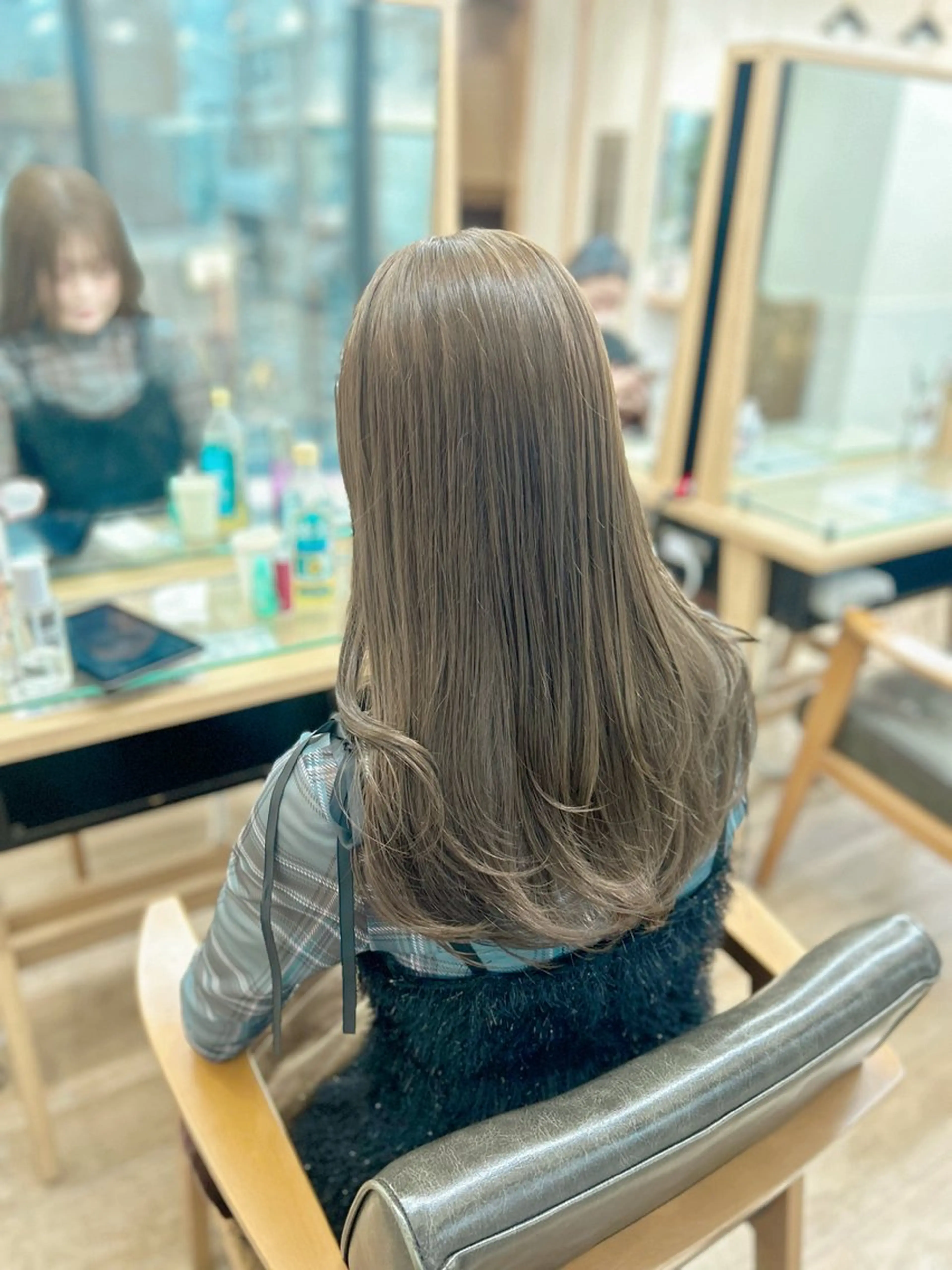 ロング カラー カット ヘアカラー 🎀オタク美容師艶髪 カラーERINA🎀のヘアスタイル
