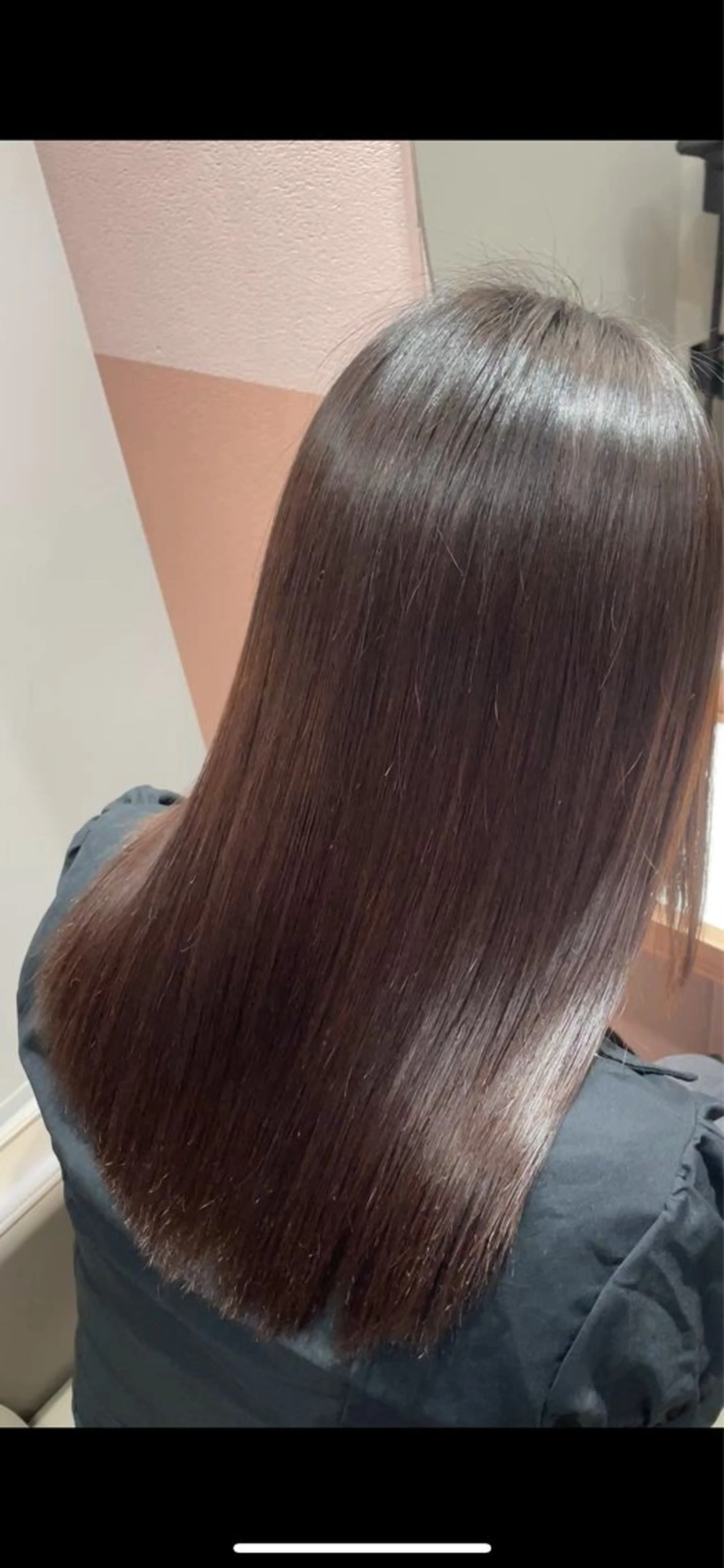 ロング 縮毛矯正 縮毛矯正 ブリーチ/縮毛矯正/ 韓国/💗ホノカ💗のヘアスタイル