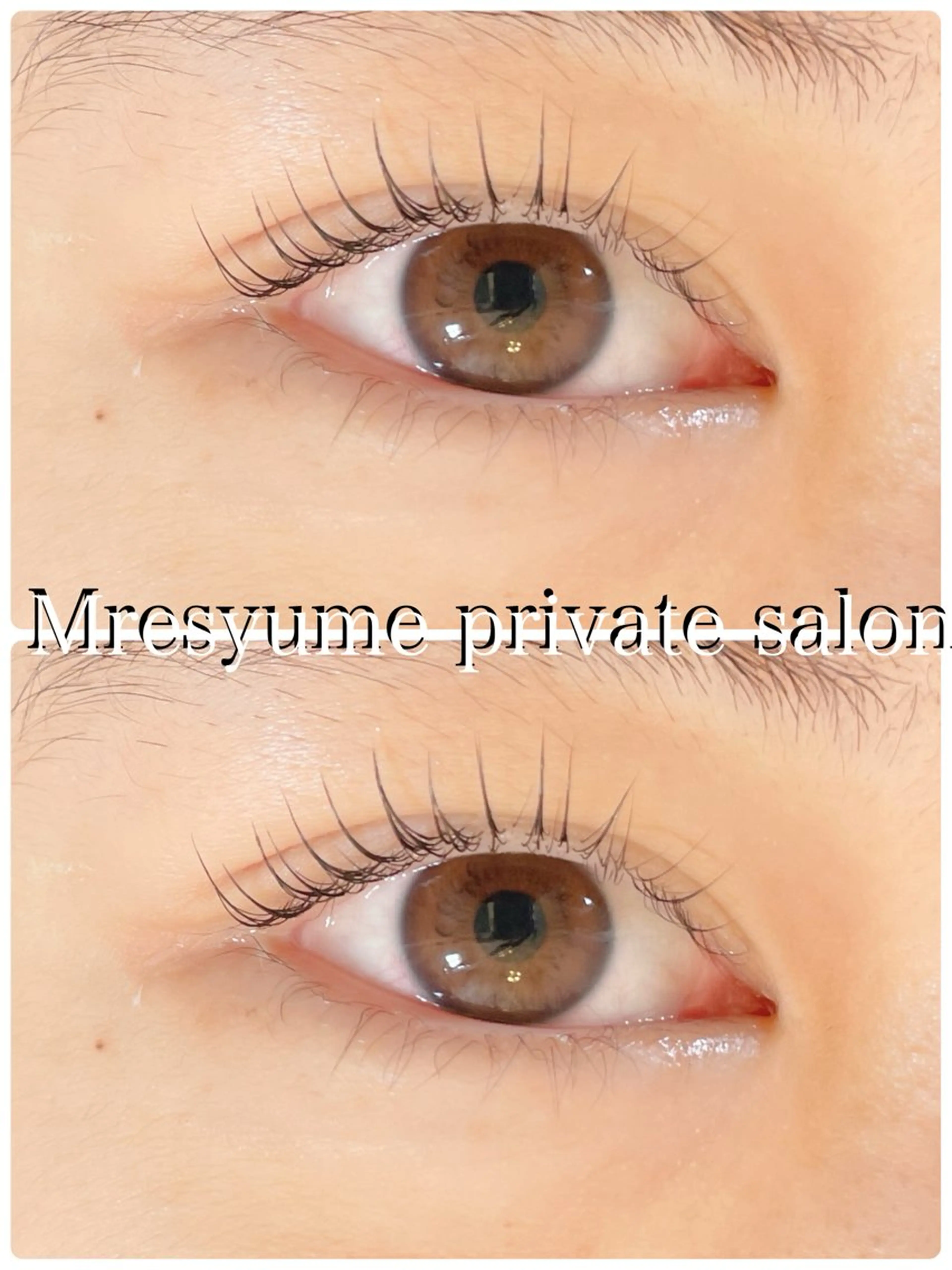 マツエク・マツパ マツパ Mresyume MAYUのマツエク・マツパデザイン