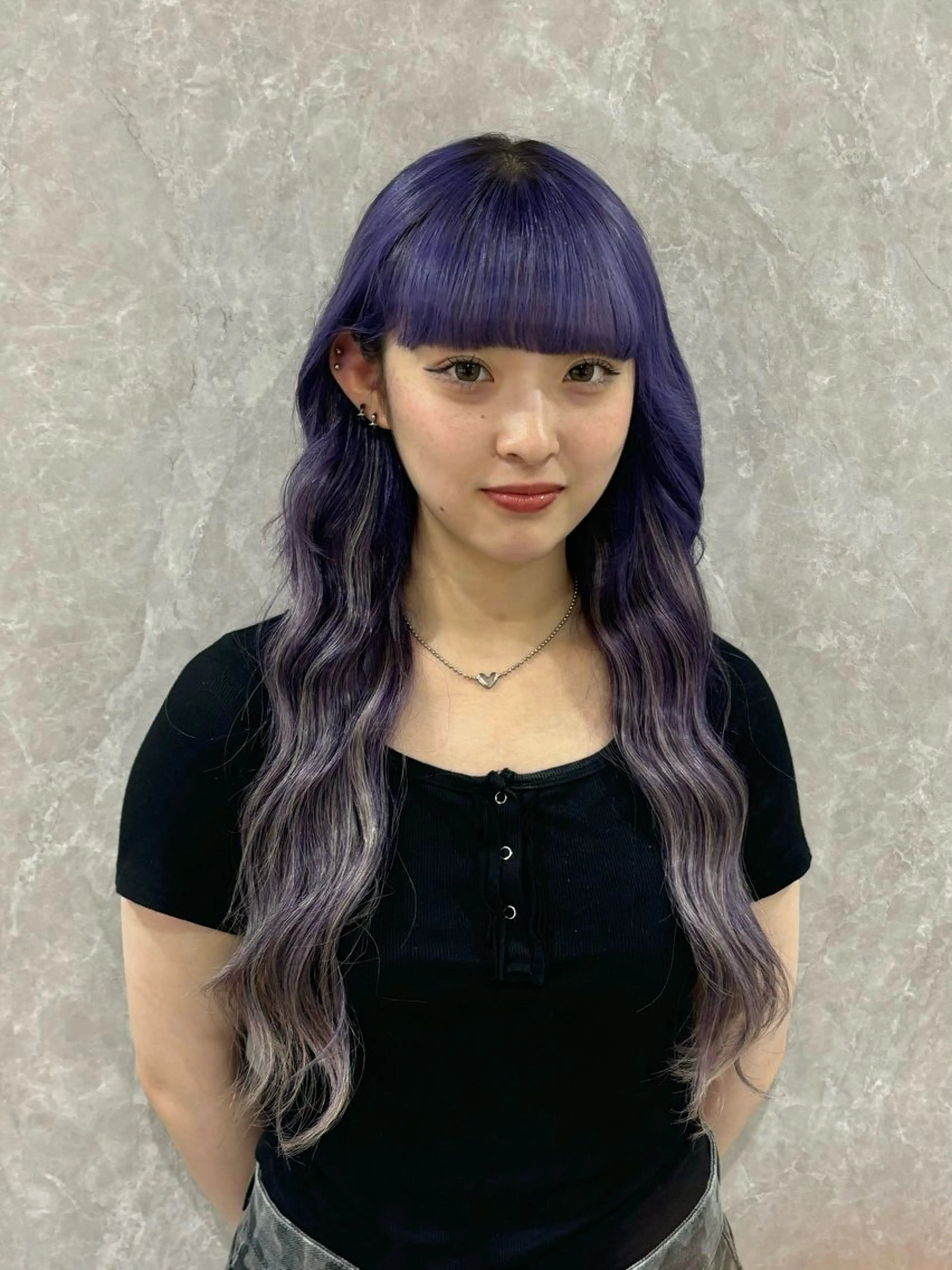ロング エクステ ボブ／"質感再生"艶 カラー🫧sHOMaのヘアスタイル