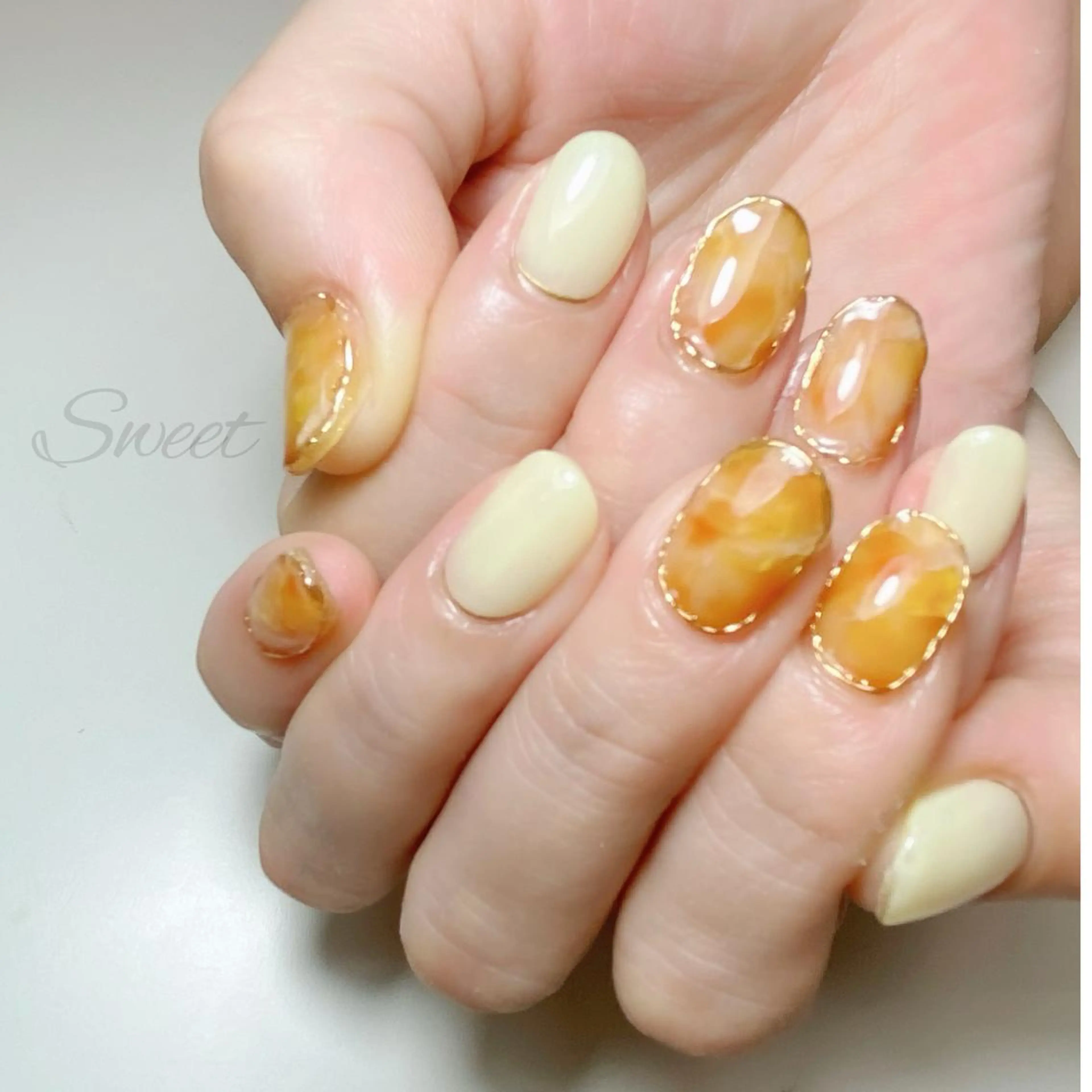 ネイル sweet 仲野陽子のネイルデザイン