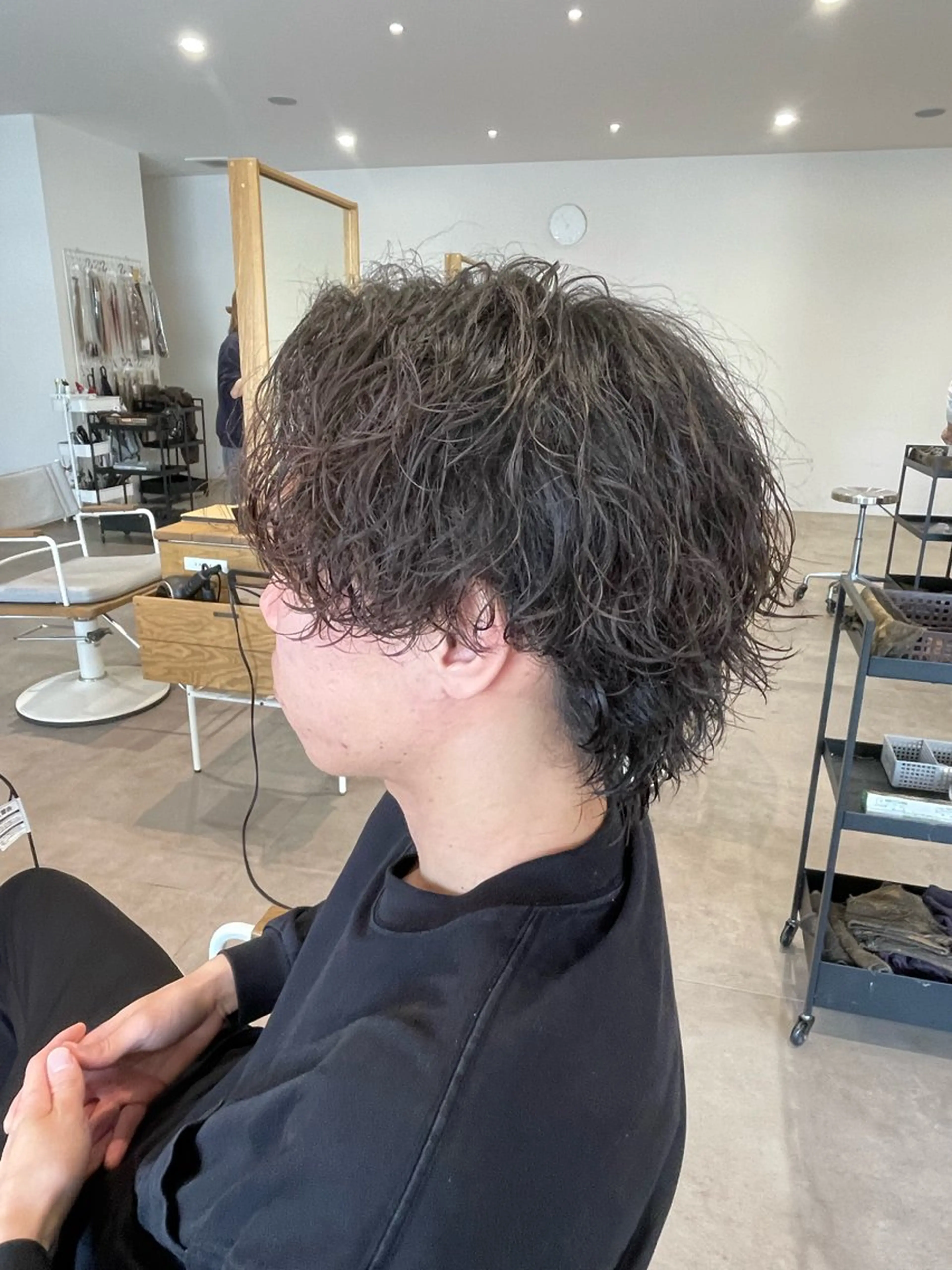 ミディアム 樋口 令惟のヘアスタイル