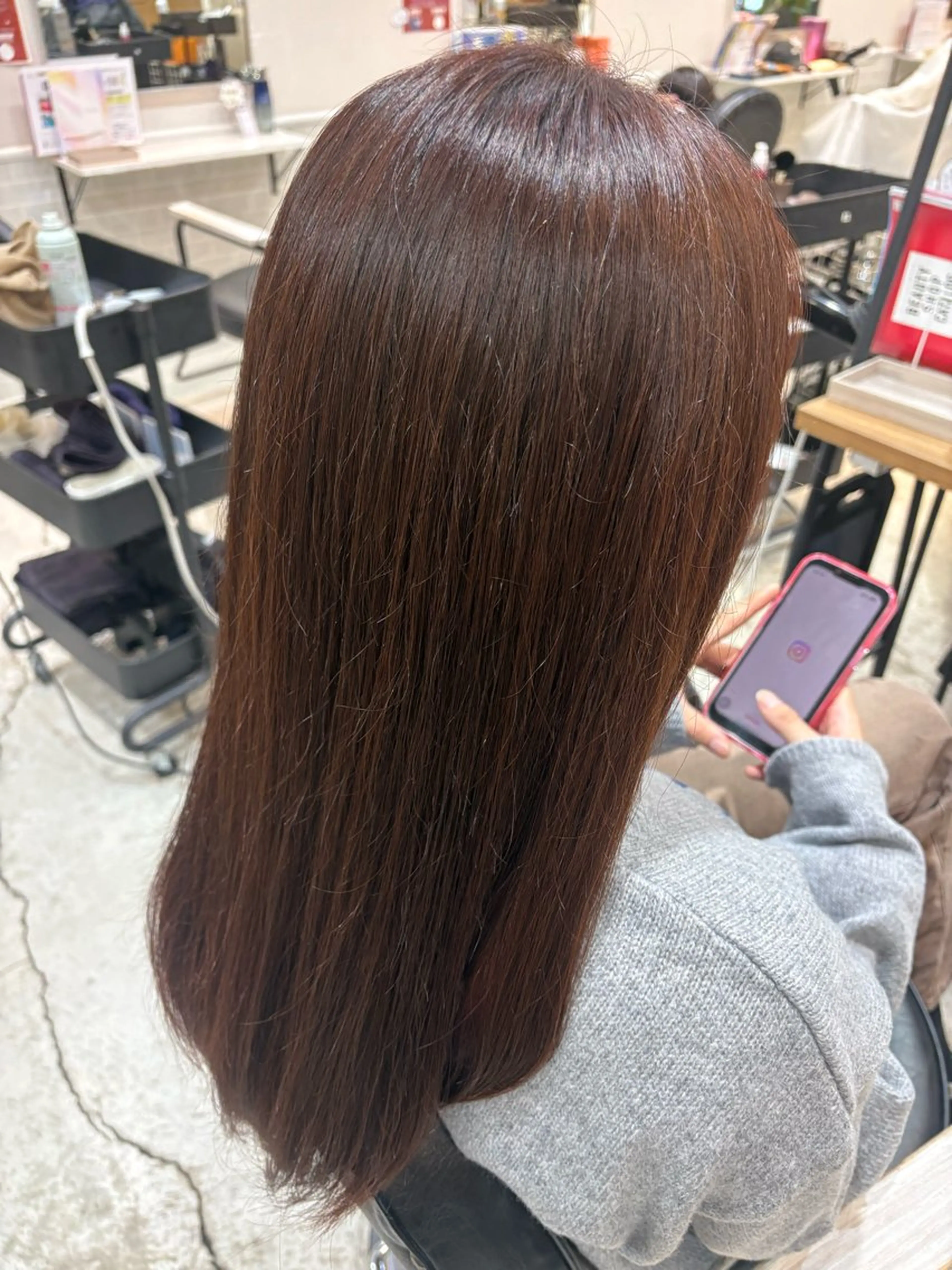 ミディアム sanctuary 千里山店所属・出合 野々花のヘアスタイル