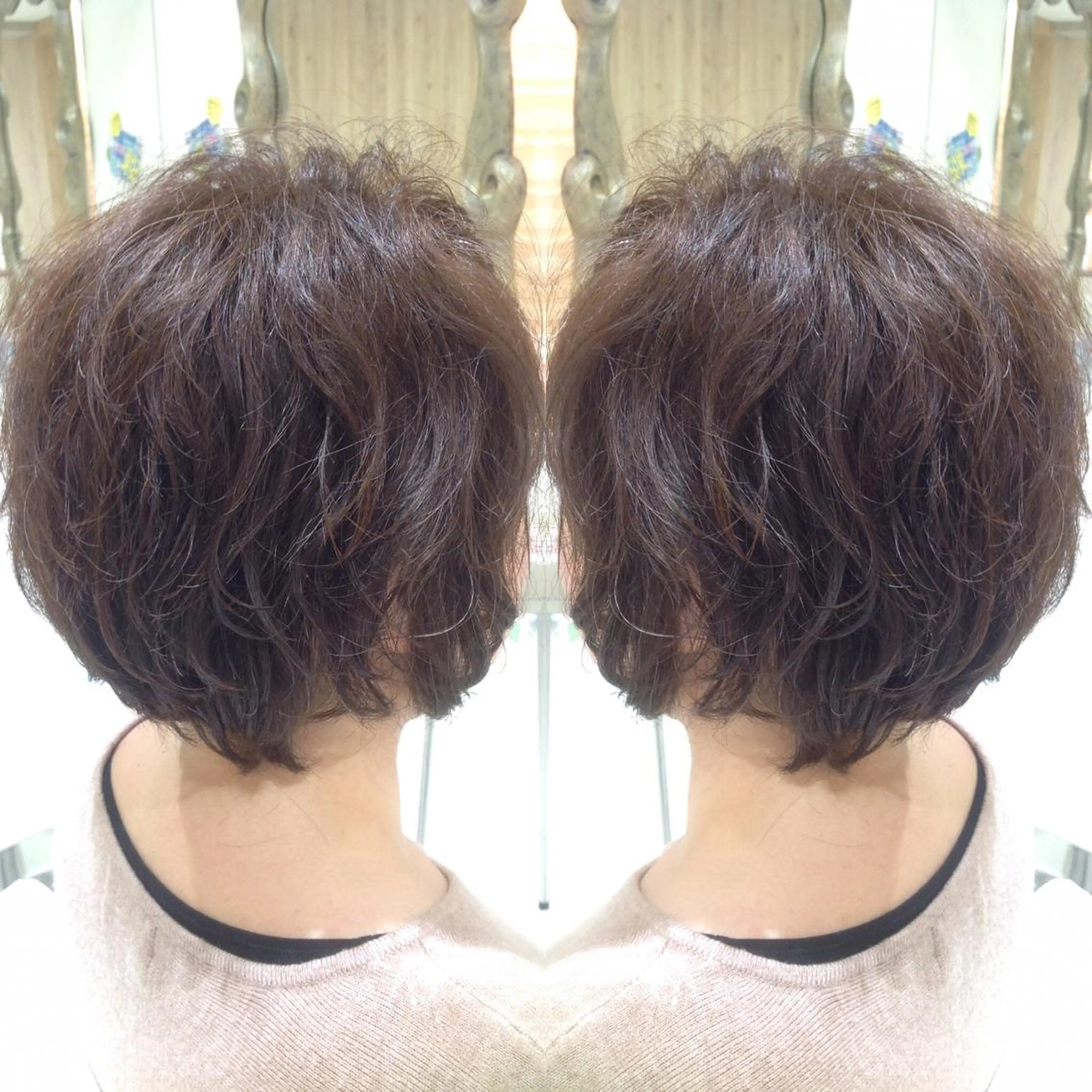 パーマ 中林 由佳のヘアスタイル