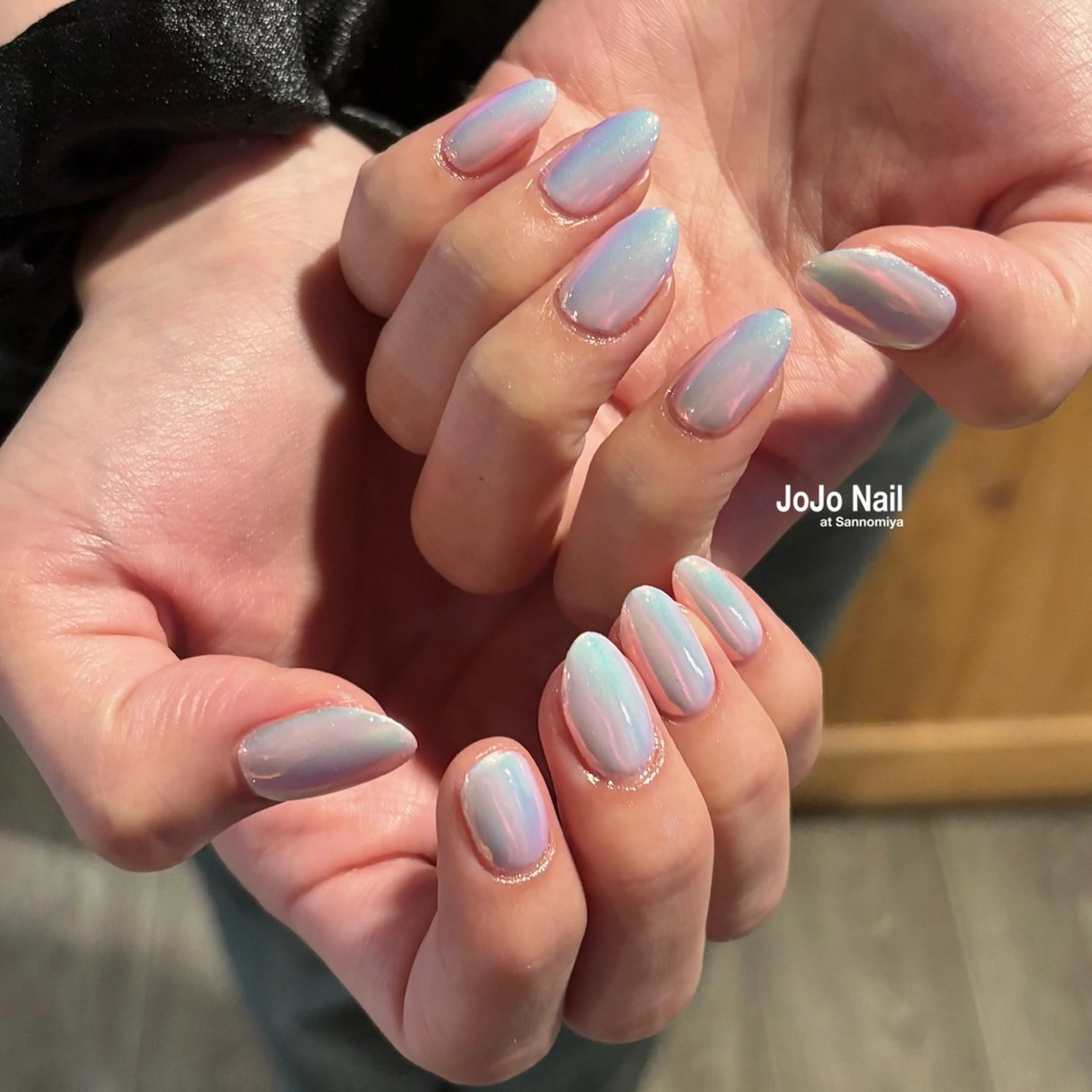 ネイル オーロラネイル MOKA.N / JOJO@三宮のネイルデザイン