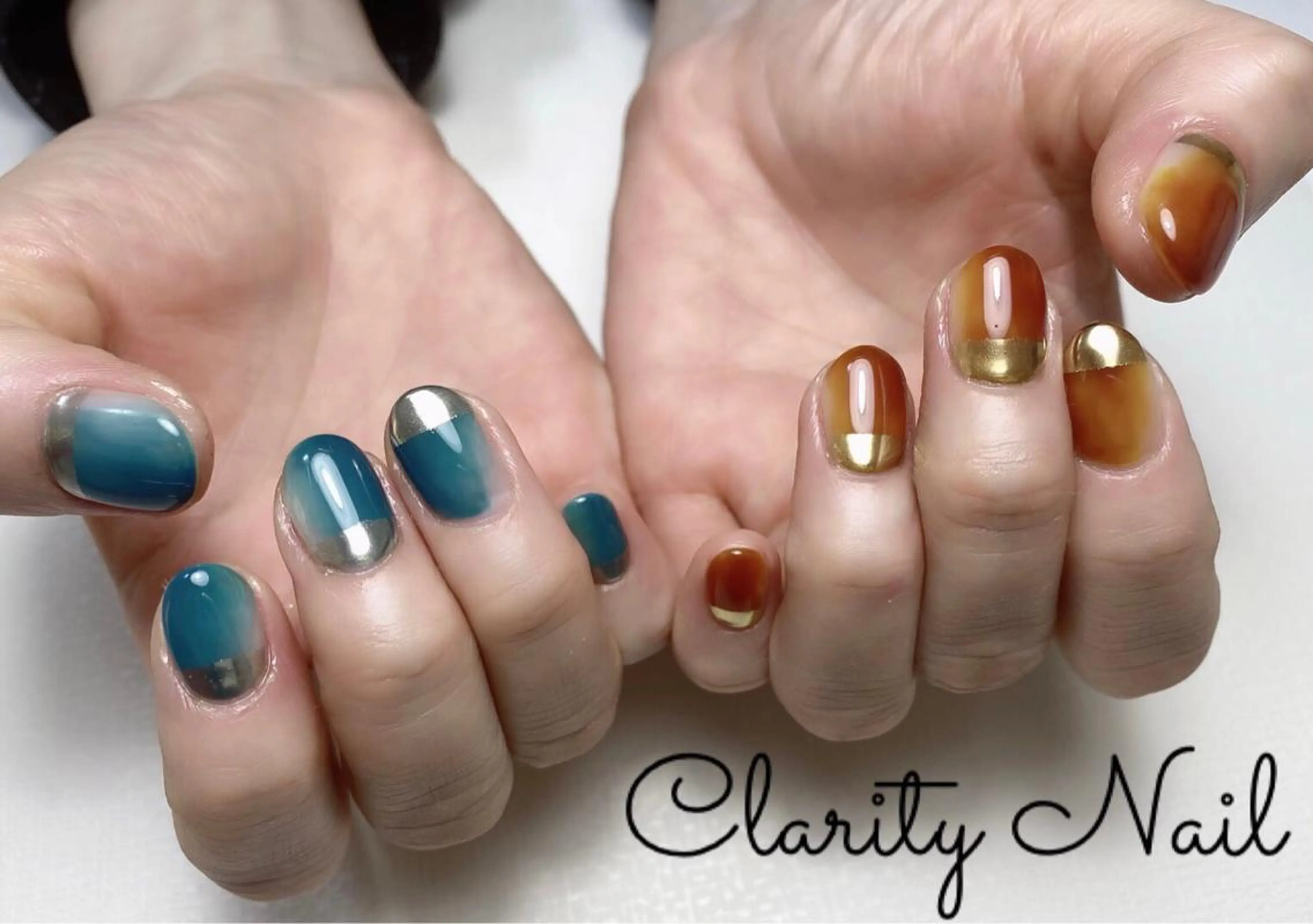 ネイル アートネイル 持ち込み ハンドネイル Clarity Nailのネイルデザイン