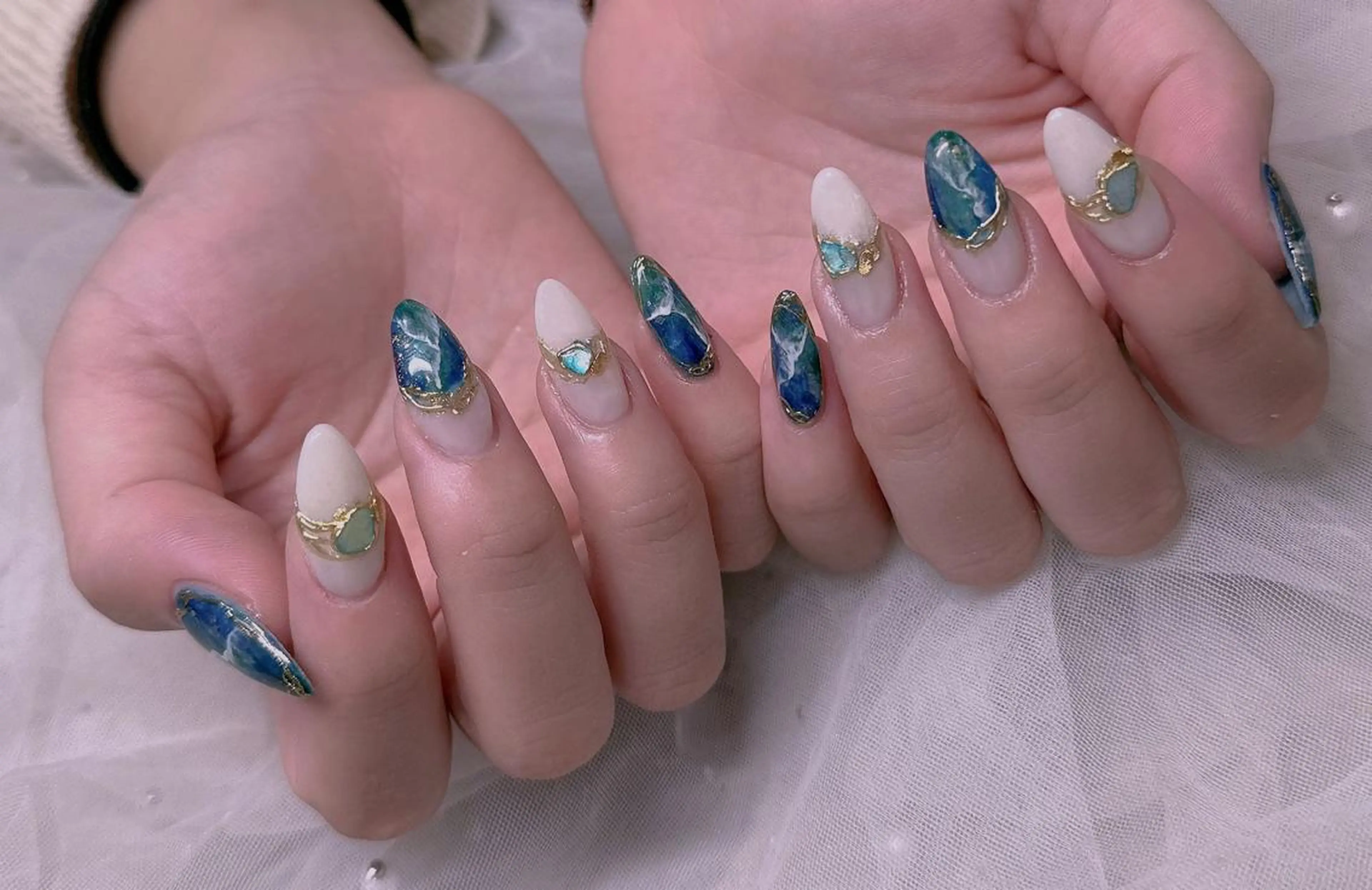 ネイル 長さだし専門店 M2　rikaのネイルデザイン