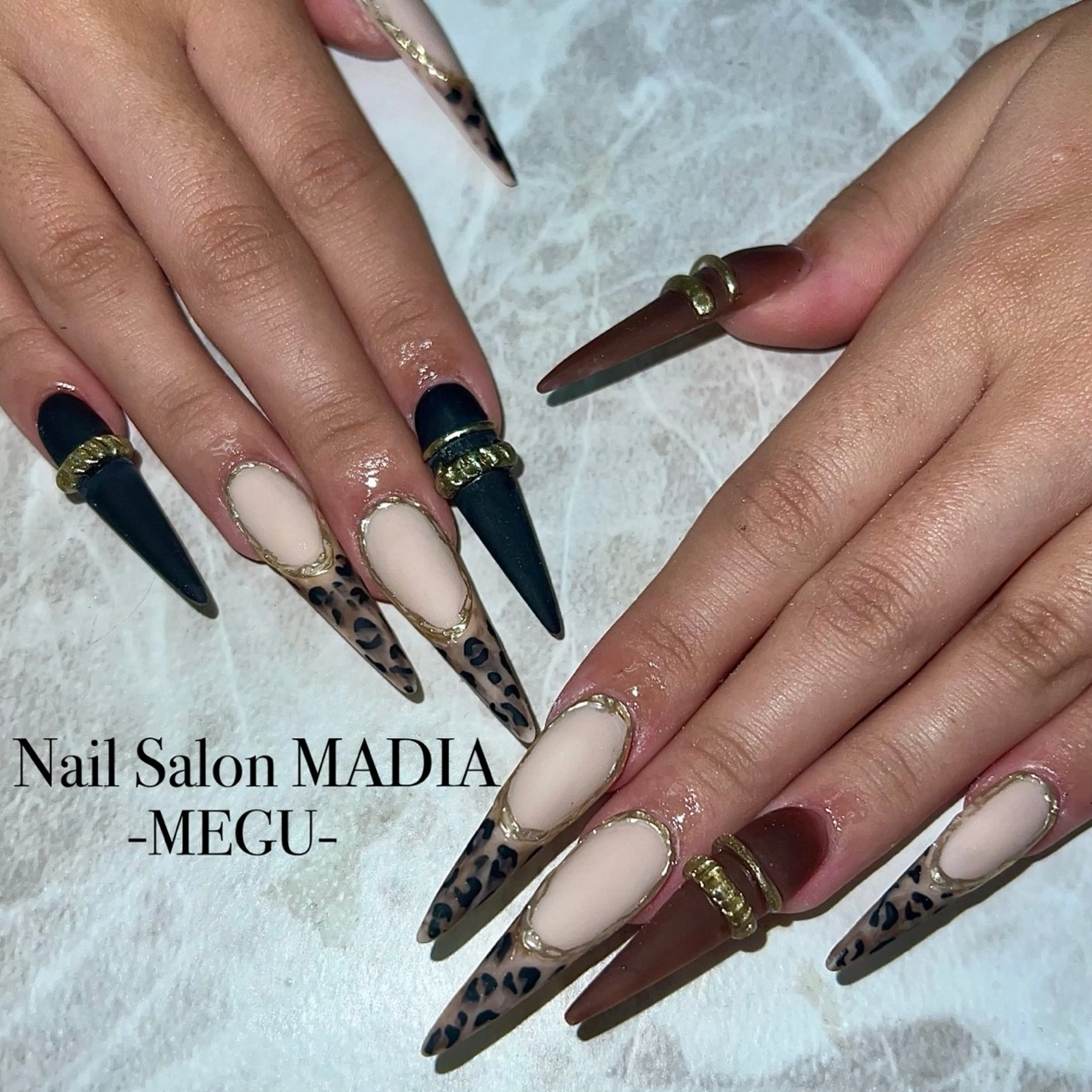 ネイル MADIA藤沢所属・MADIA MEGUのネイルデザイン