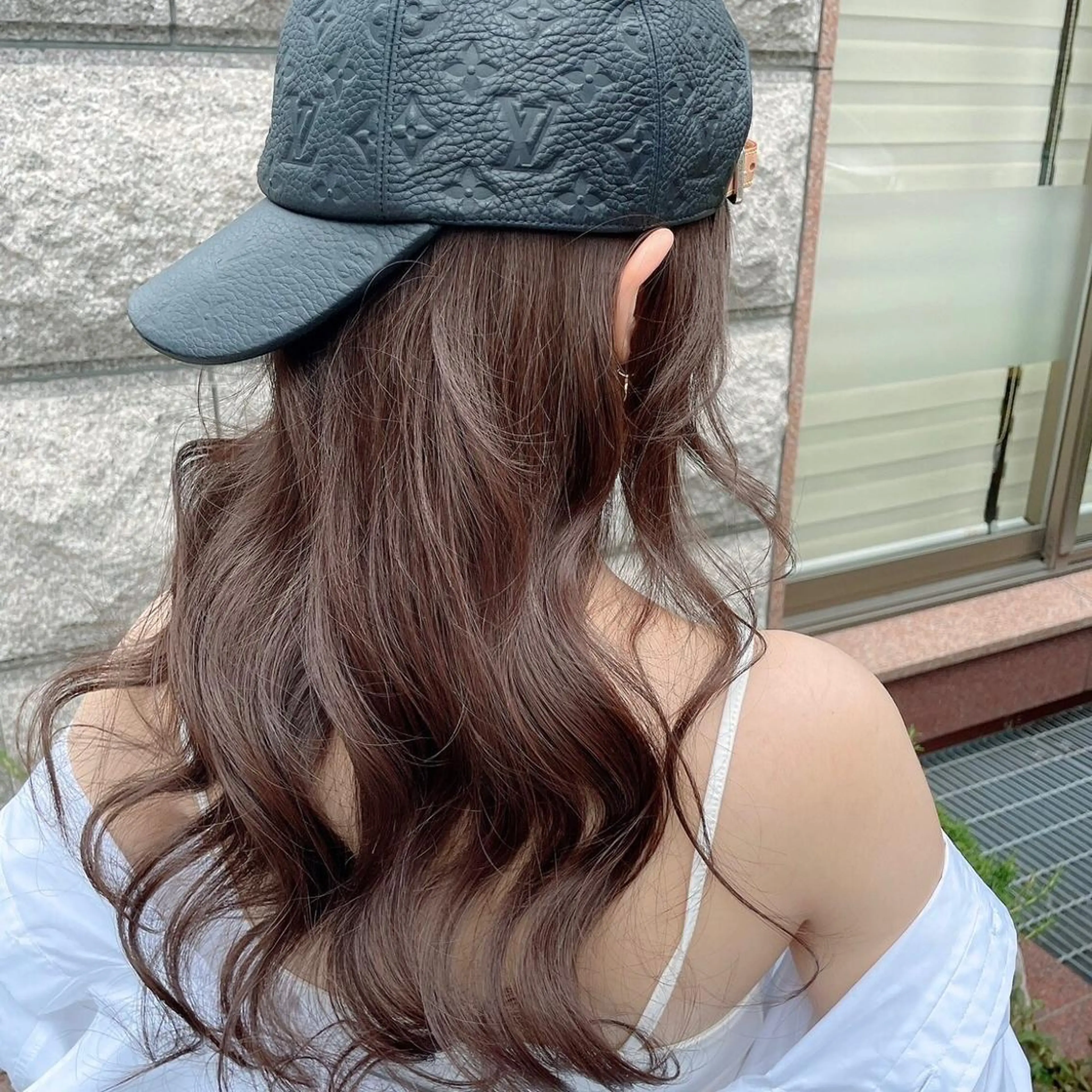 ロング ヘアカラー トリートメント シールエクステ特化 ハイトーン、NANAのヘアスタイル