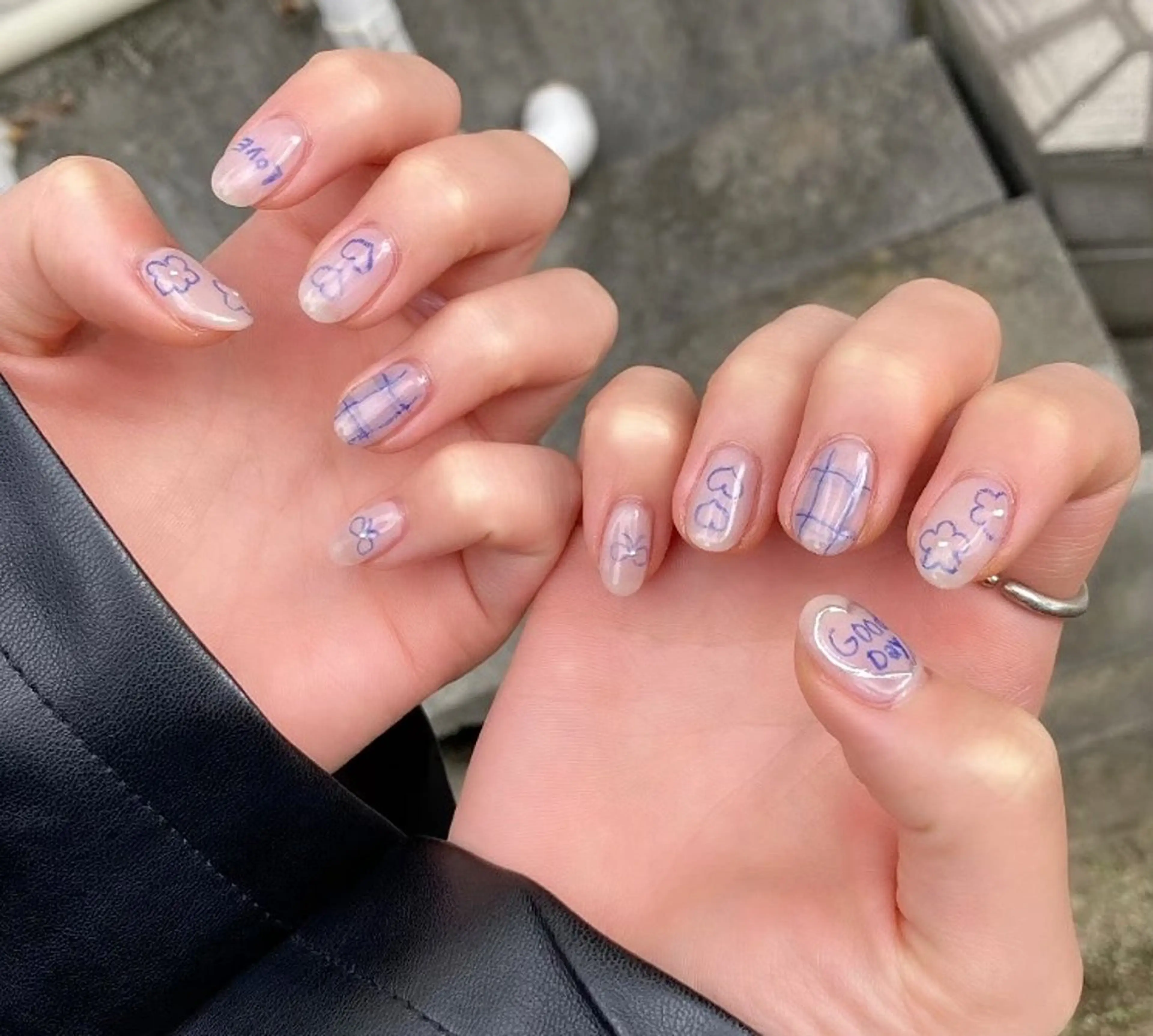 ネイル ハンドネイル Lofi nails ゆきこのネイルデザイン