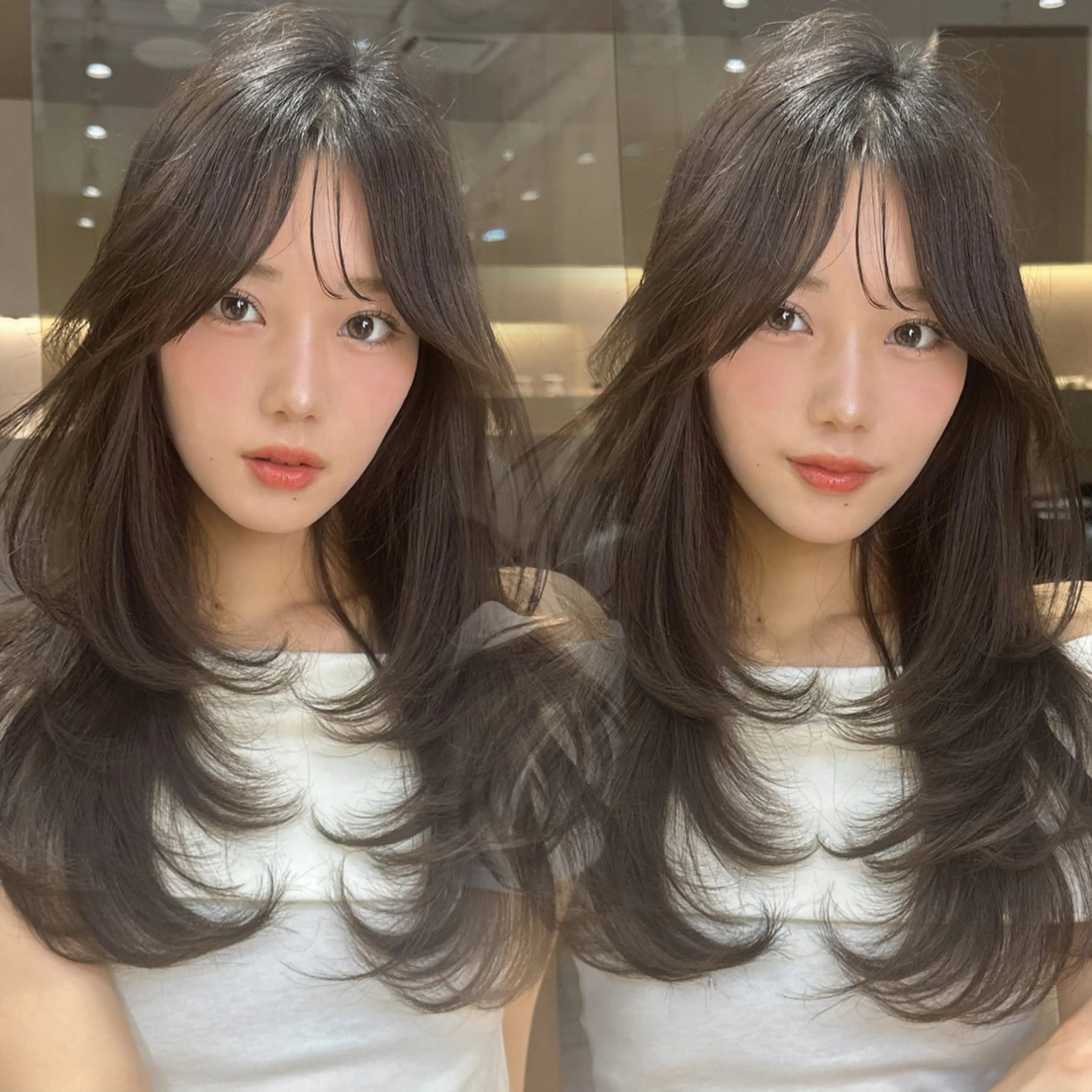 ロング 韓国ヘア/前髪/ 髪質改善/おばかんのヘアスタイル