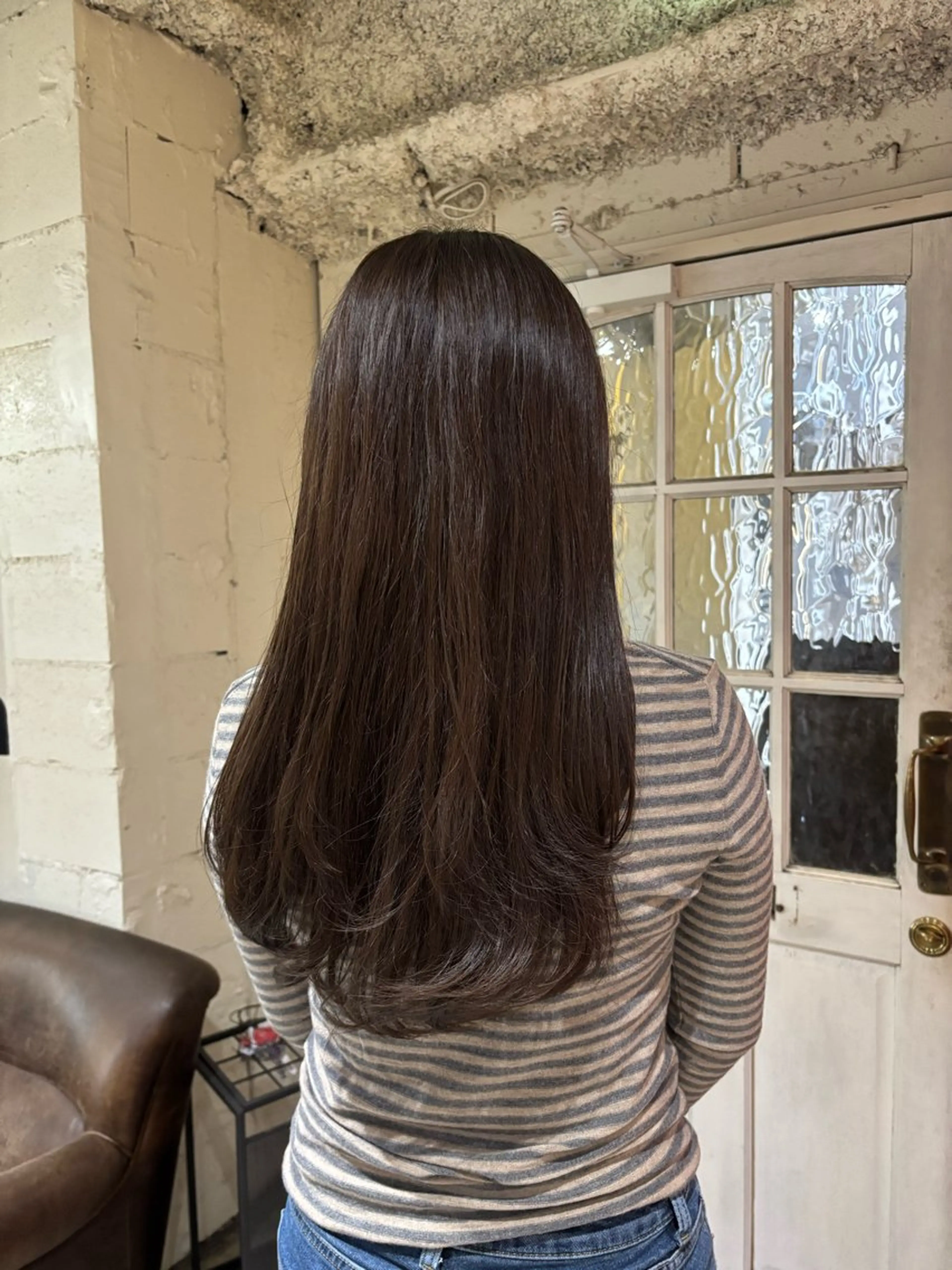 ロング カラー グレージュ ヘアカラー トリートメント 🍀うる艶カラー🍀 ayuのヘアスタイル