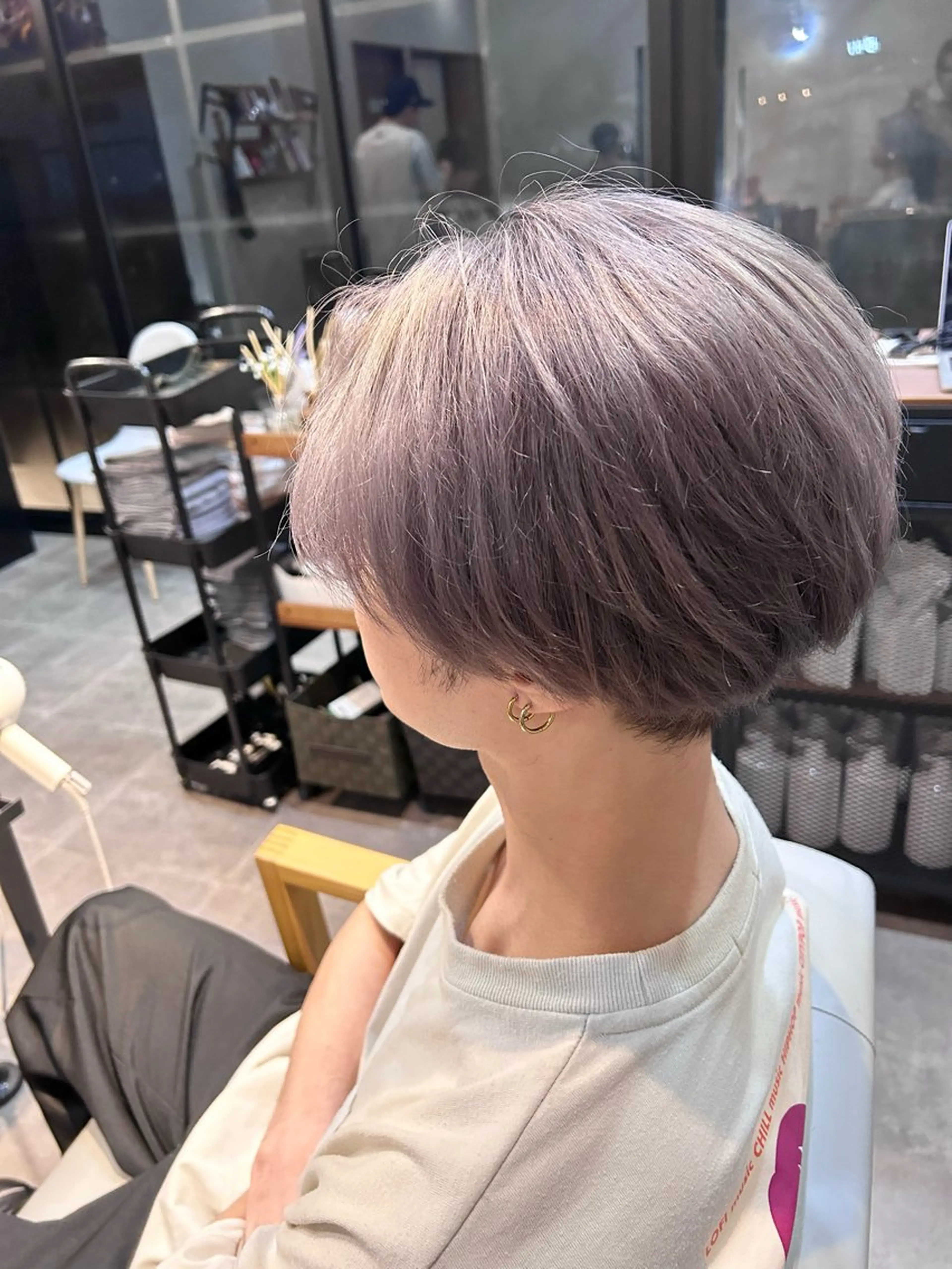 ショート カラー ヘアカラー トリートメント Minori【ミノリ】所属・井手 孔介のヘアスタイル