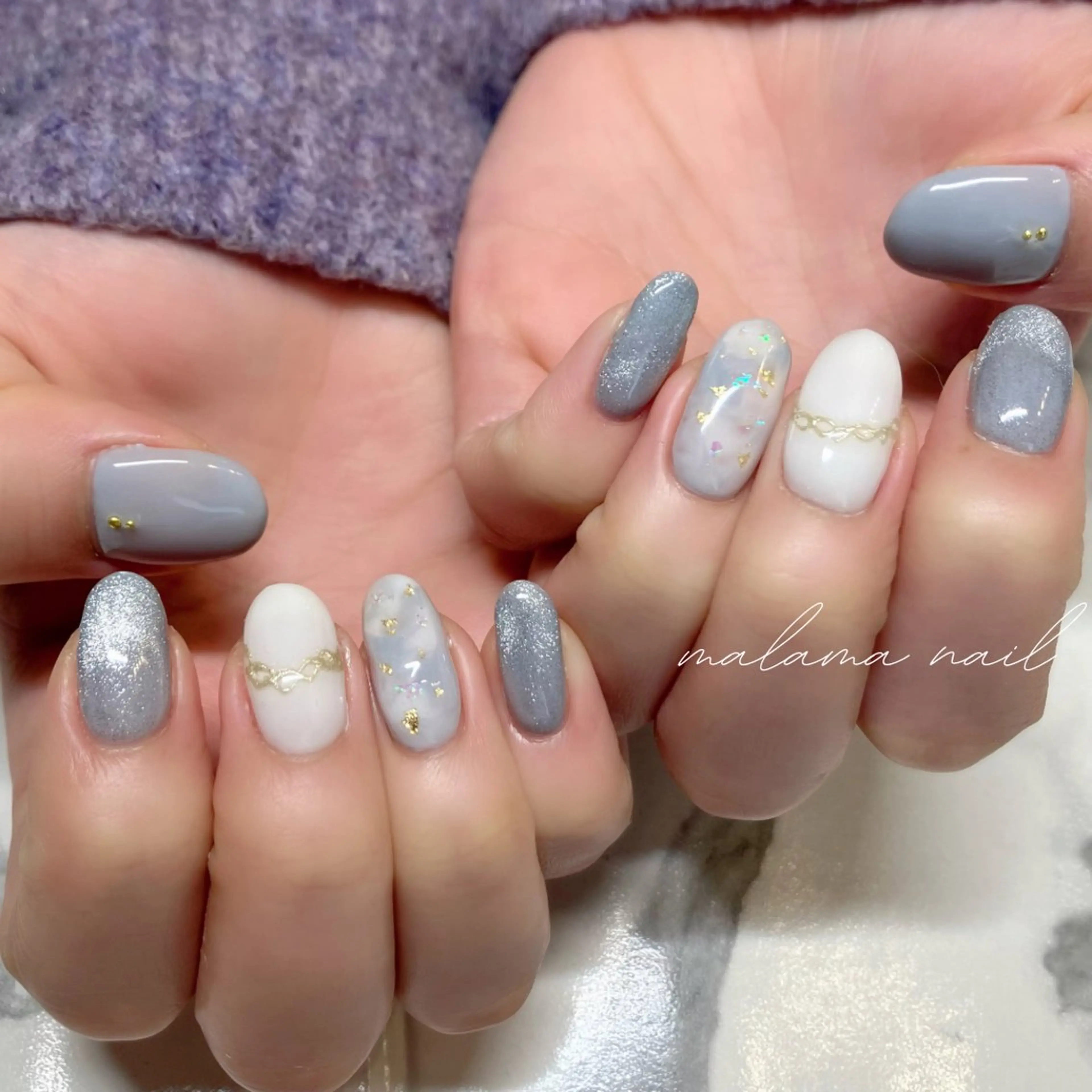 ネイル MALAMA NAILのネイルデザイン