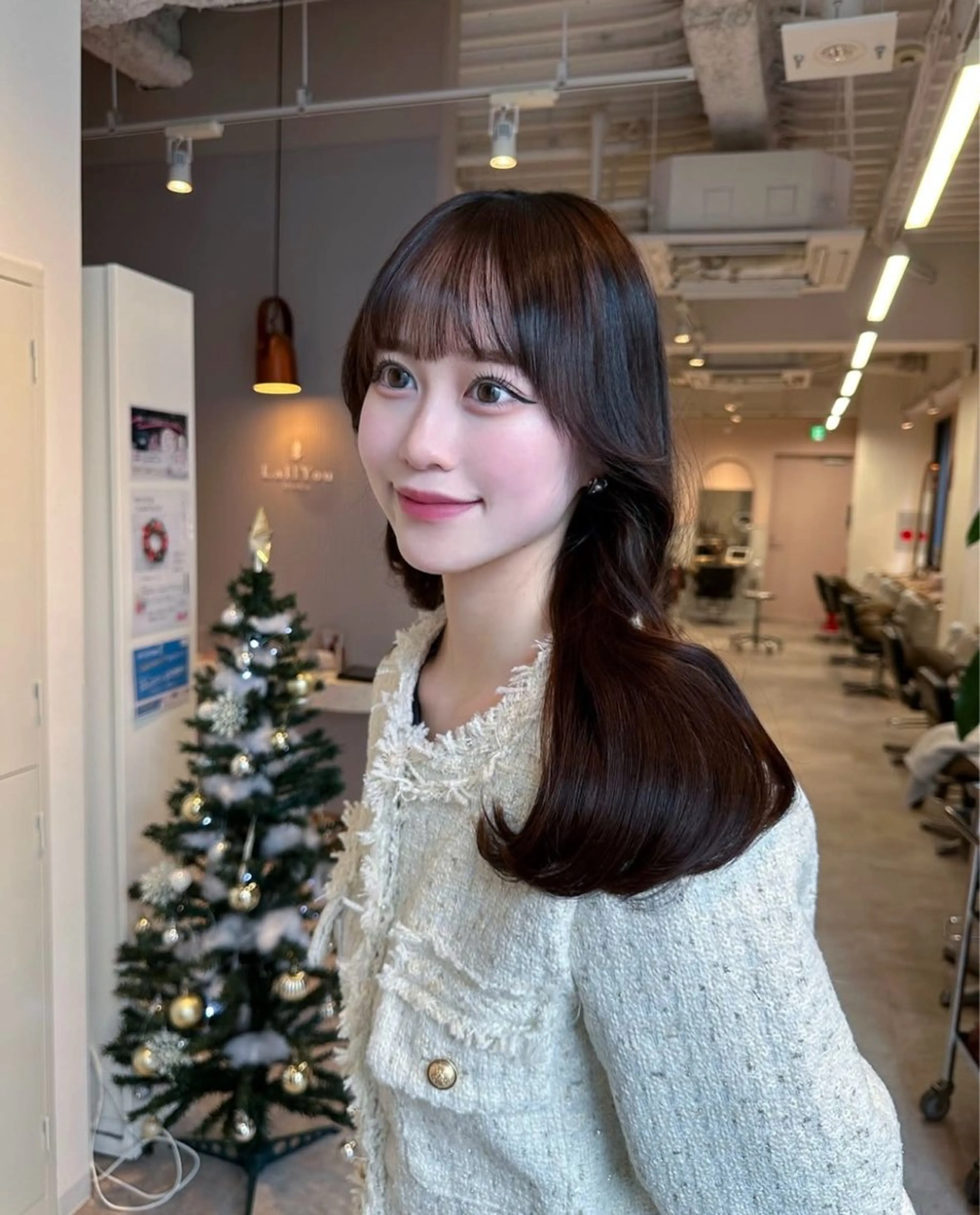 韓国式レイヤーカット＋炭酸spaトリートメントの写真